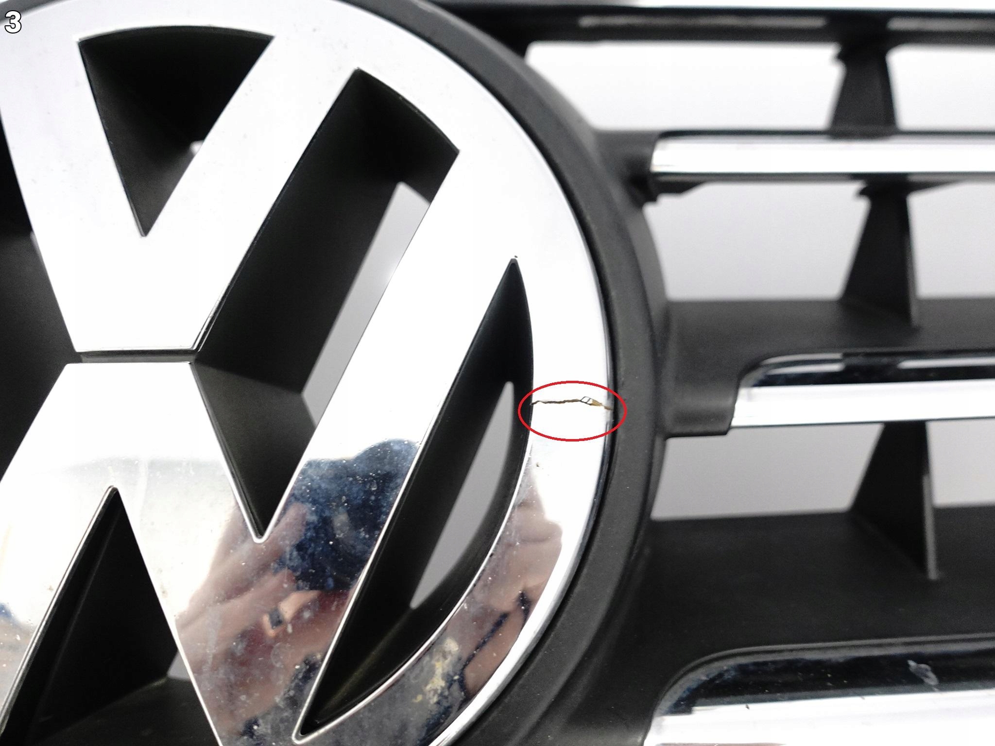 VW TOURAN 1 I 1T0 LIFT HIGHLINE 06-10 GRILL ATRAPA W ZDERZAK PRZÓD VW TOURAN 1 I 1T0 LIFT HIGHLINE 06-10 GRILL ATRAPA W ZDERZAK PRZÓD - obrazek 4