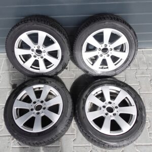 MB C-KLASA W204 7JX16 ET43 MICHELIN+DUNLOP 205/55 FELGI+OPONY LATO 3,5MM MB C-KLASA W204 7JX16 ET43 MICHELIN+DUNLOP 205/55 FELGI+OPONY LATO 3,5MM