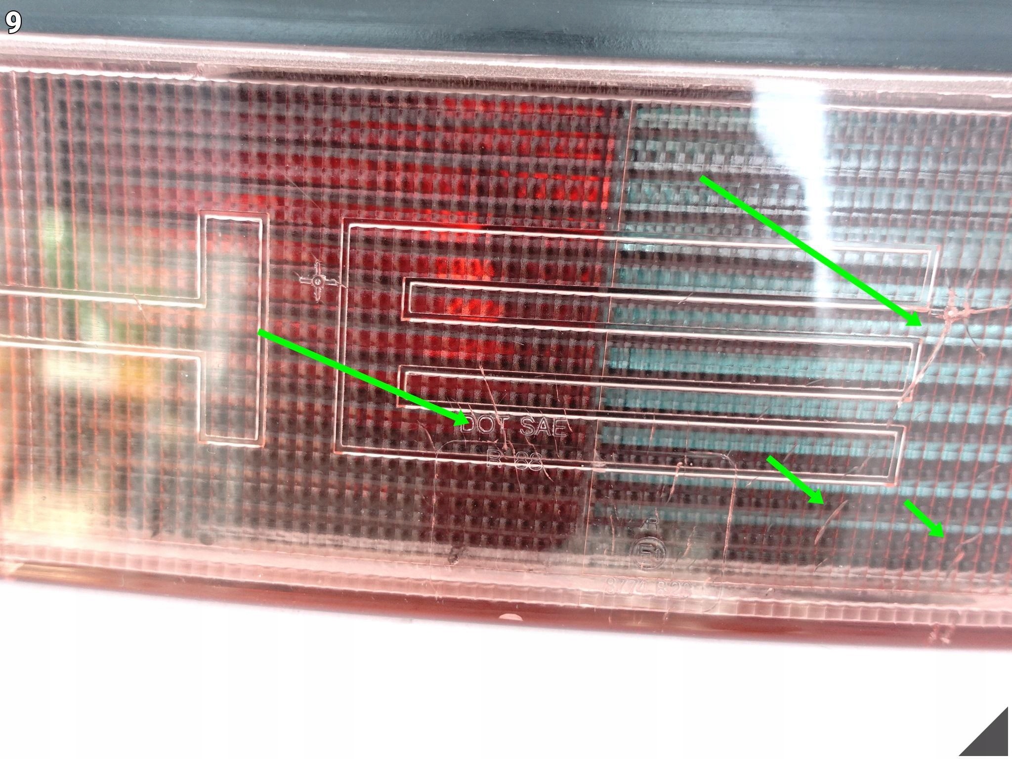 PORSCHE 911 964 1989-1994 ŚWIATŁO BLENDA LAMPA ŚRODKOWA TYŁ EUROPA PORSCHE 911 964 1989-1994 ŚWIATŁO BLENDA LAMPA ŚRODKOWA TYŁ EUROPA - obrazek 10