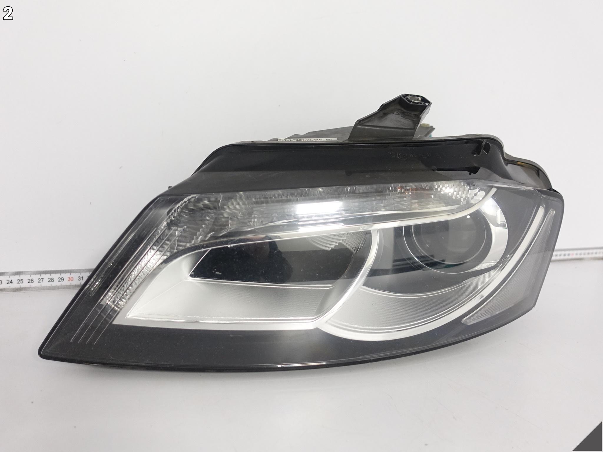 AUDI A3 S3 RS3 8P0 LIFT 08-12 LAMPA XENON + LED NIESKRĘTNA LEWA PRZÓD EU AUDI A3 S3 RS3 8P0 LIFT 08-12 LAMPA XENON + LED NIESKRĘTNA LEWA PRZÓD EU - obrazek 3