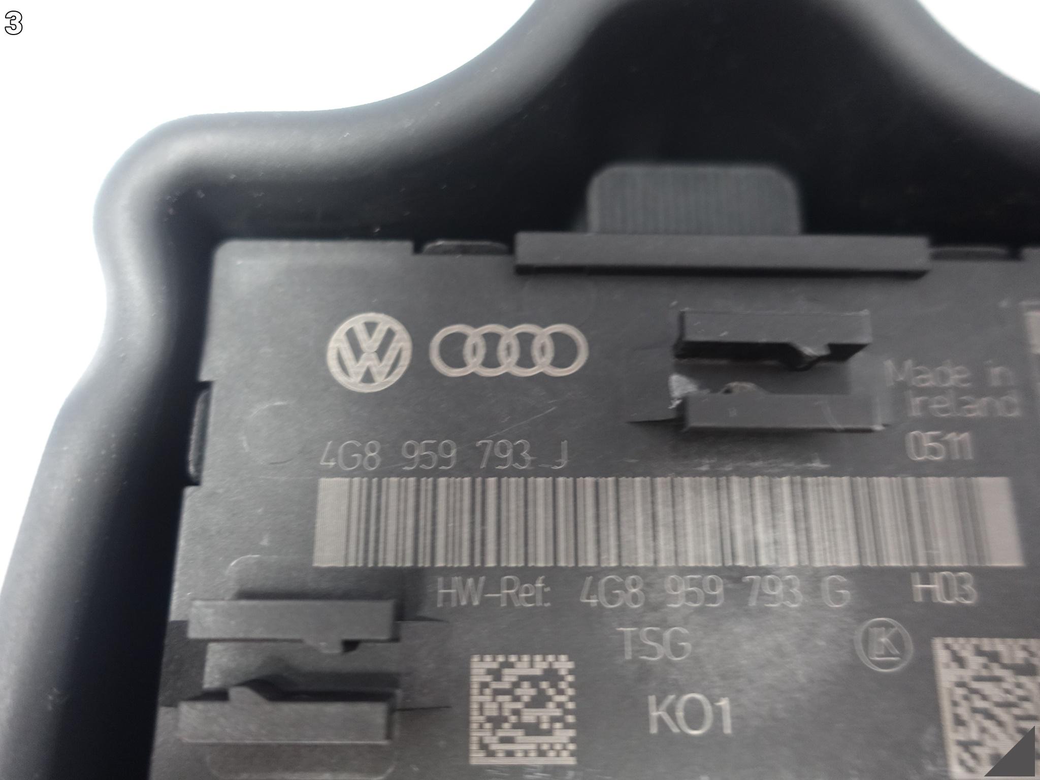 AUDI A7 S7 A6 S6 4G8 4G0 C7 LIFT 10-18 MODUŁ DRZWI LEWYCH PRZÓD AUDI A7 S7 A6 S6 4G8 4G0 C7 LIFT 10-18 MODUŁ DRZWI LEWYCH PRZÓD - obrazek 4