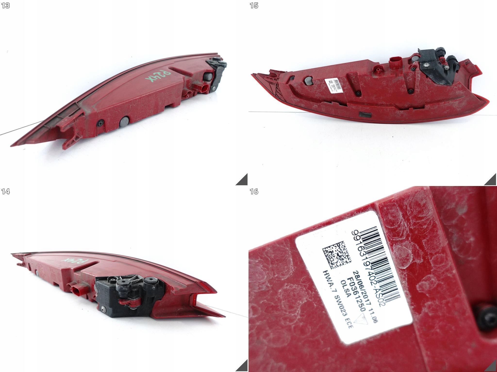 PORSCHE 991 LIFT TURBO / GT3 MK2 16-19 LAMPA LED PRAWA TYŁ EUROPA CIEMNA PORSCHE 991 LIFT TURBO / GT3 MK2 16-19 LAMPA LED PRAWA TYŁ EUROPA CIEMNA - obrazek 11