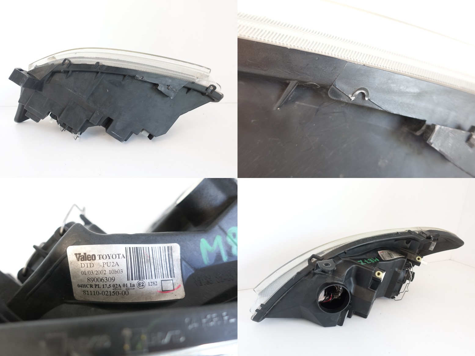 TOYOTA COROLLA E12 IX 9 HB 02-04 LAMPA H7 ZWYKŁA PRAWA PRZÓD EU TOYOTA COROLLA E12 IX 9 HB 02-04 LAMPA H7 ZWYKŁA PRAWA PRZÓD EU - obrazek 10