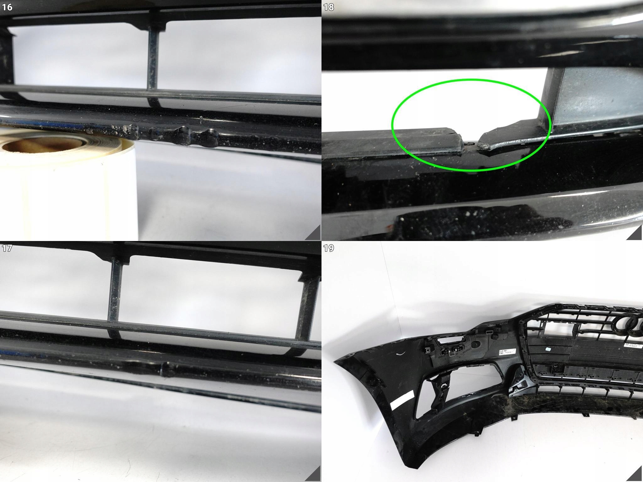 AUDI A6 C8 4K0 ZWYKŁY / BASIS 18- ZDERZAK + GRILL / ATRAPA PRZÓD AUDI A6 C8 4K0 ZWYKŁY / BASIS 18- ZDERZAK + GRILL / ATRAPA PRZÓD - obrazek 8