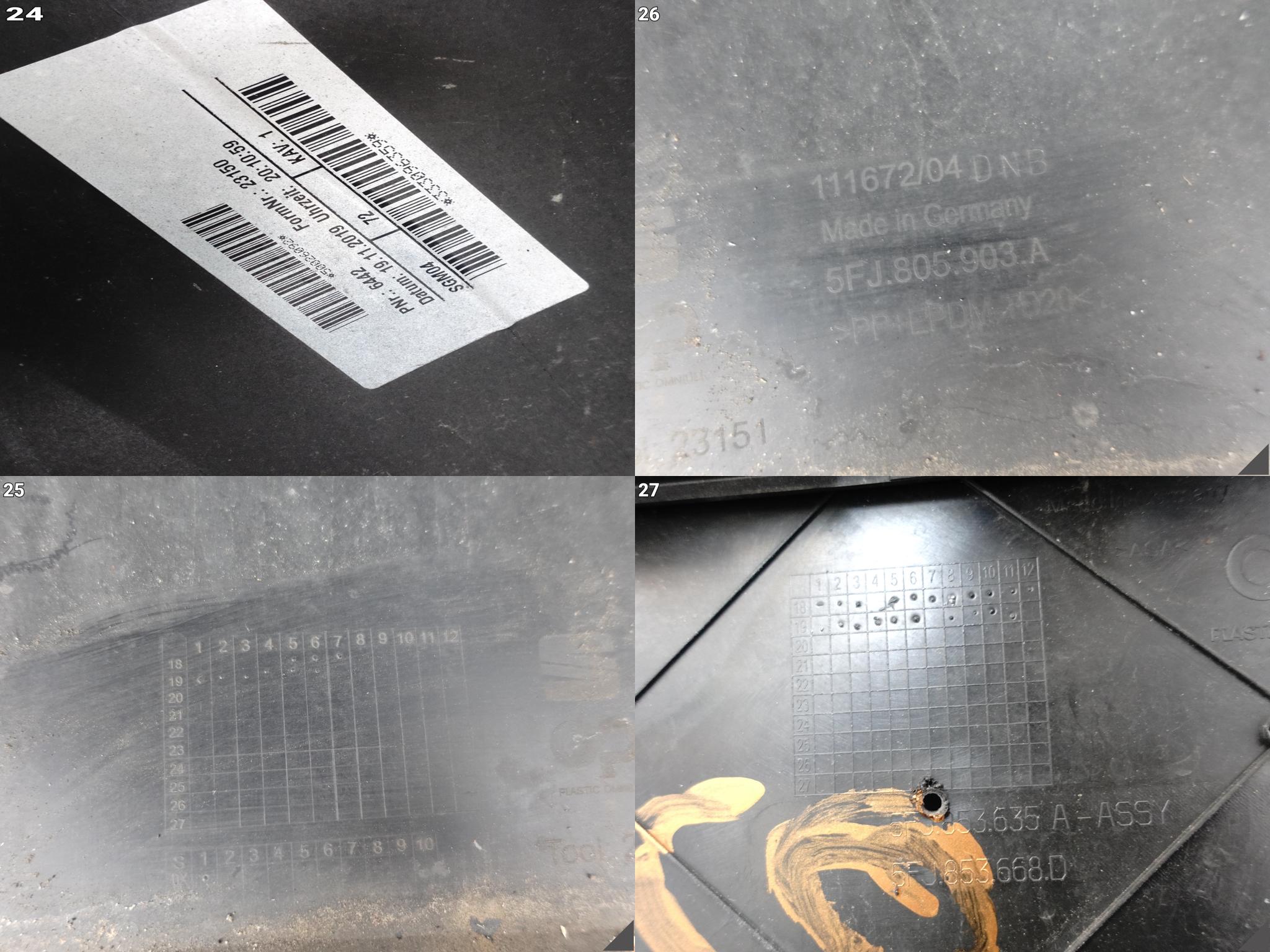 SEAT TARRACO 5FJ 18-24 ZDERZAK + GRILL ATRAPA + SPOILER + KRATKA PRZÓD PDC SEAT TARRACO 5FJ 18-24 ZDERZAK + GRILL ATRAPA + SPOILER + KRATKA PRZÓD PDC - obrazek 10