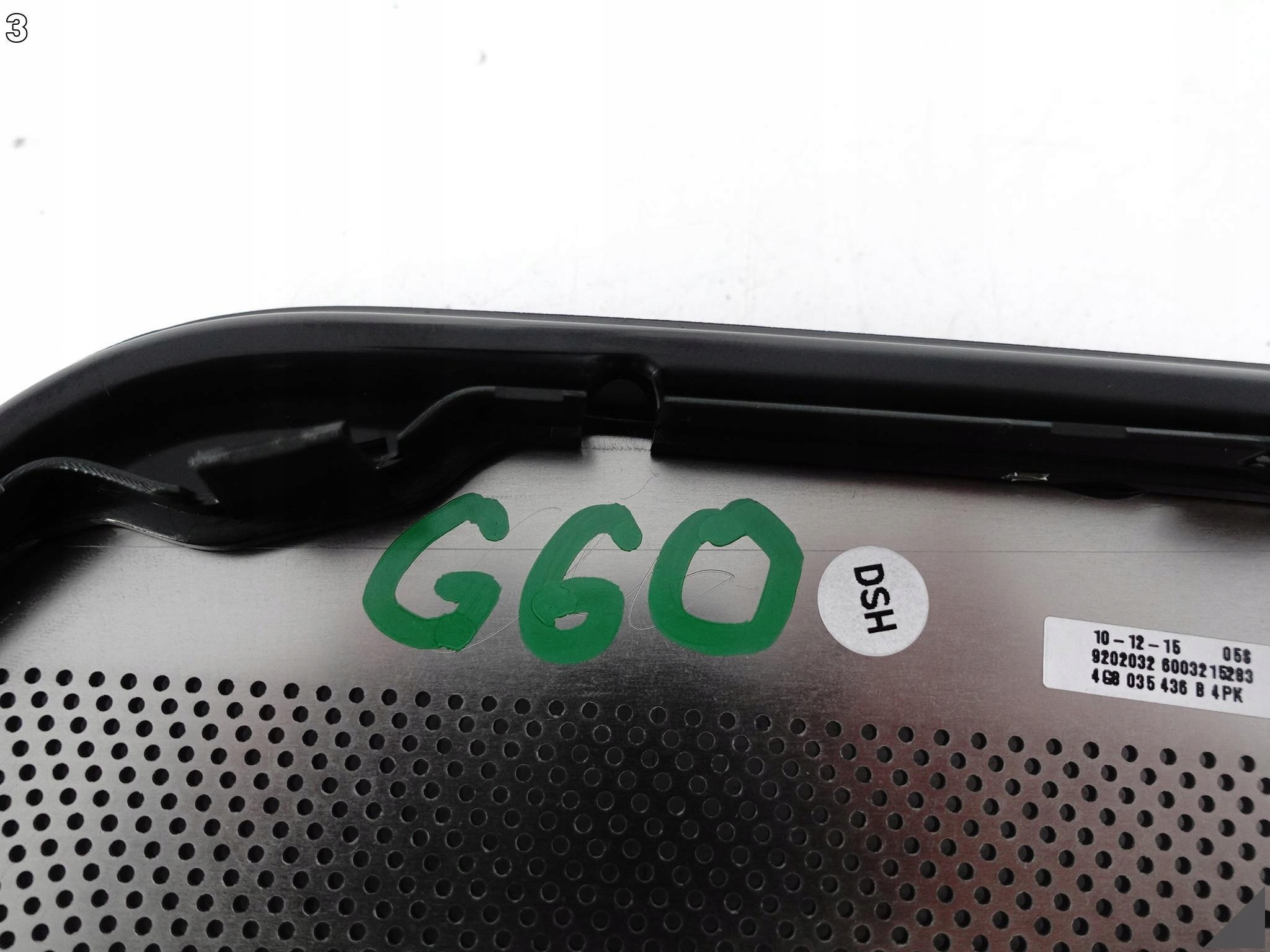 AUDI RS7 S7 A7 4G8 C7 10-18 OSŁONA GŁOŚNIKA PRAWA TYŁ BANG & OLUFSEN 4PK AUDI RS7 S7 A7 4G8 C7 10-18 OSŁONA GŁOŚNIKA PRAWA TYŁ BANG & OLUFSEN 4PK - obrazek 4