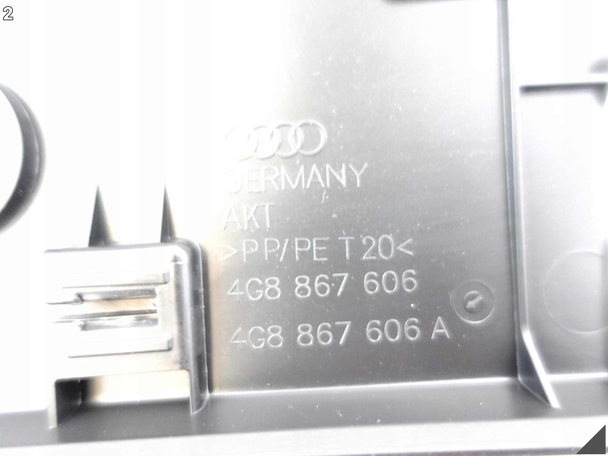 AUDI RS7 S7 A7 4G8 C7 10-18 LIFT OSŁONA TAPICERKA LISTWA KLAPY TYŁ 4PK AUDI RS7 S7 A7 4G8 C7 10-18 LIFT OSŁONA TAPICERKA LISTWA KLAPY TYŁ 4PK - obrazek 3