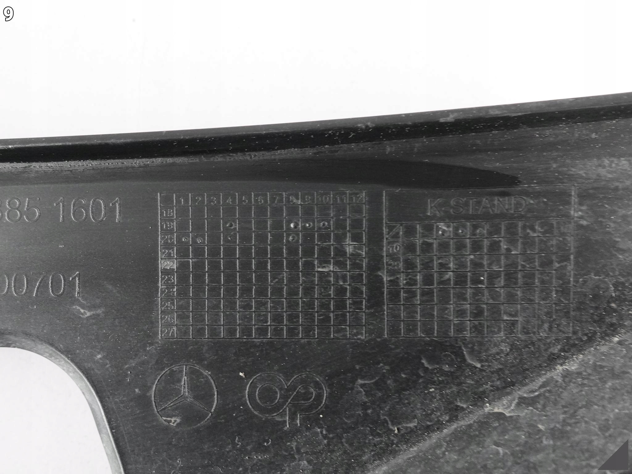 MERCEDES S-KLASA W223 20- ŚLIZG ZDERZAK PRZÓD MERCEDES S-KLASA W223 20- ŚLIZG ZDERZAK PRZÓD - obrazek 10