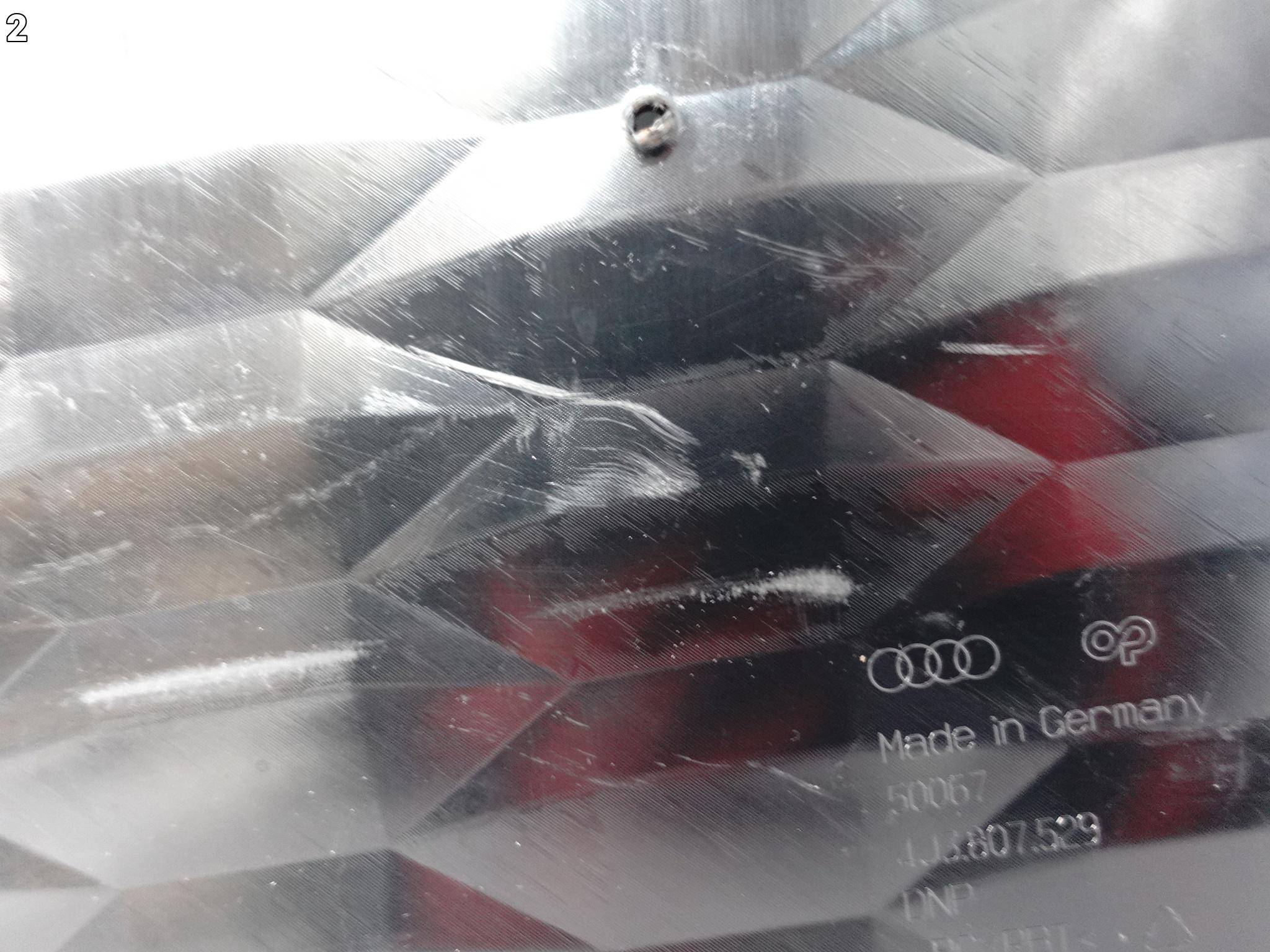 AUDI E-TRON GT RS 4J3 20-24 ADAPTER OBUDOWA LISTWA MOCOWANIE TABLICY PRZÓD AUDI E-TRON GT RS 4J3 20-24 ADAPTER OBUDOWA LISTWA MOCOWANIE TABLICY PRZÓD - obrazek 3
