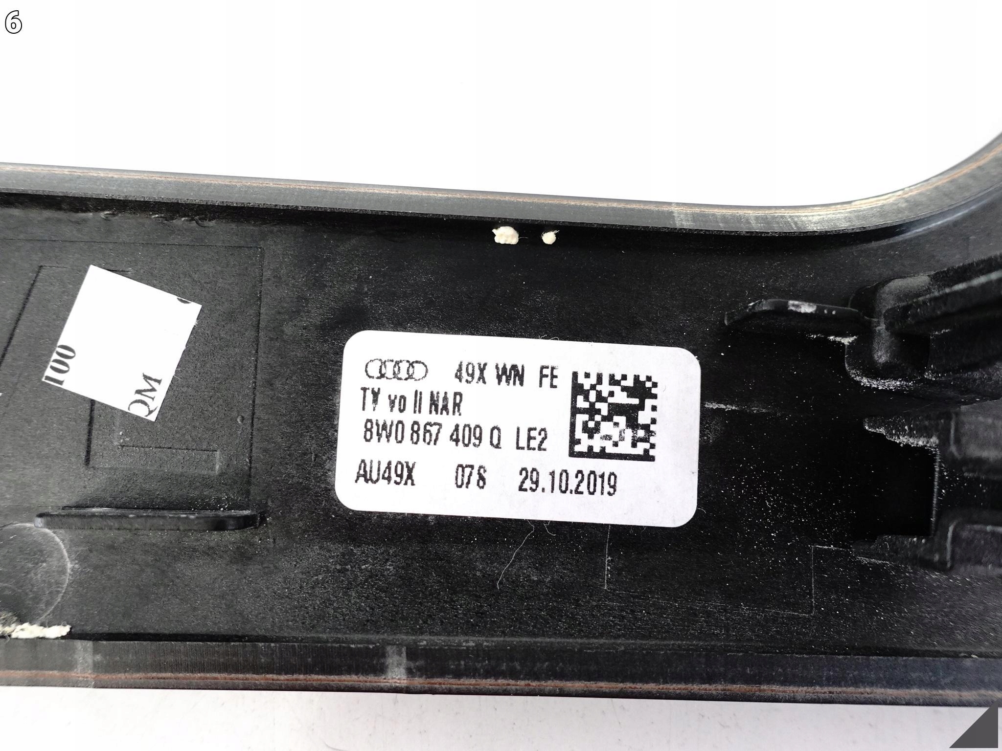 AUDI A5 S5 F5 8W6 A4 8W0 B9 15-19 LISTWA DEKOR DRZWI LEWA PRZÓD ORZECH LE2 AUDI A5 S5 F5 8W6 A4 8W0 B9 15-19 LISTWA DEKOR DRZWI LEWA PRZÓD ORZECH LE2 - obrazek 7