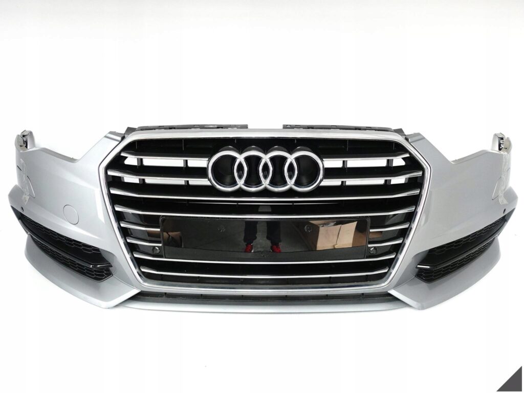 AUDI A6 S-LINE C7 4G0 LIFT 14-18 ZDERZAK PRZÓD + GRILL + KRATKI KOLOR X7P AUDI A6 S-LINE C7 4G0 LIFT 14-18 ZDERZAK PRZÓD + GRILL + KRATKI KOLOR X7P