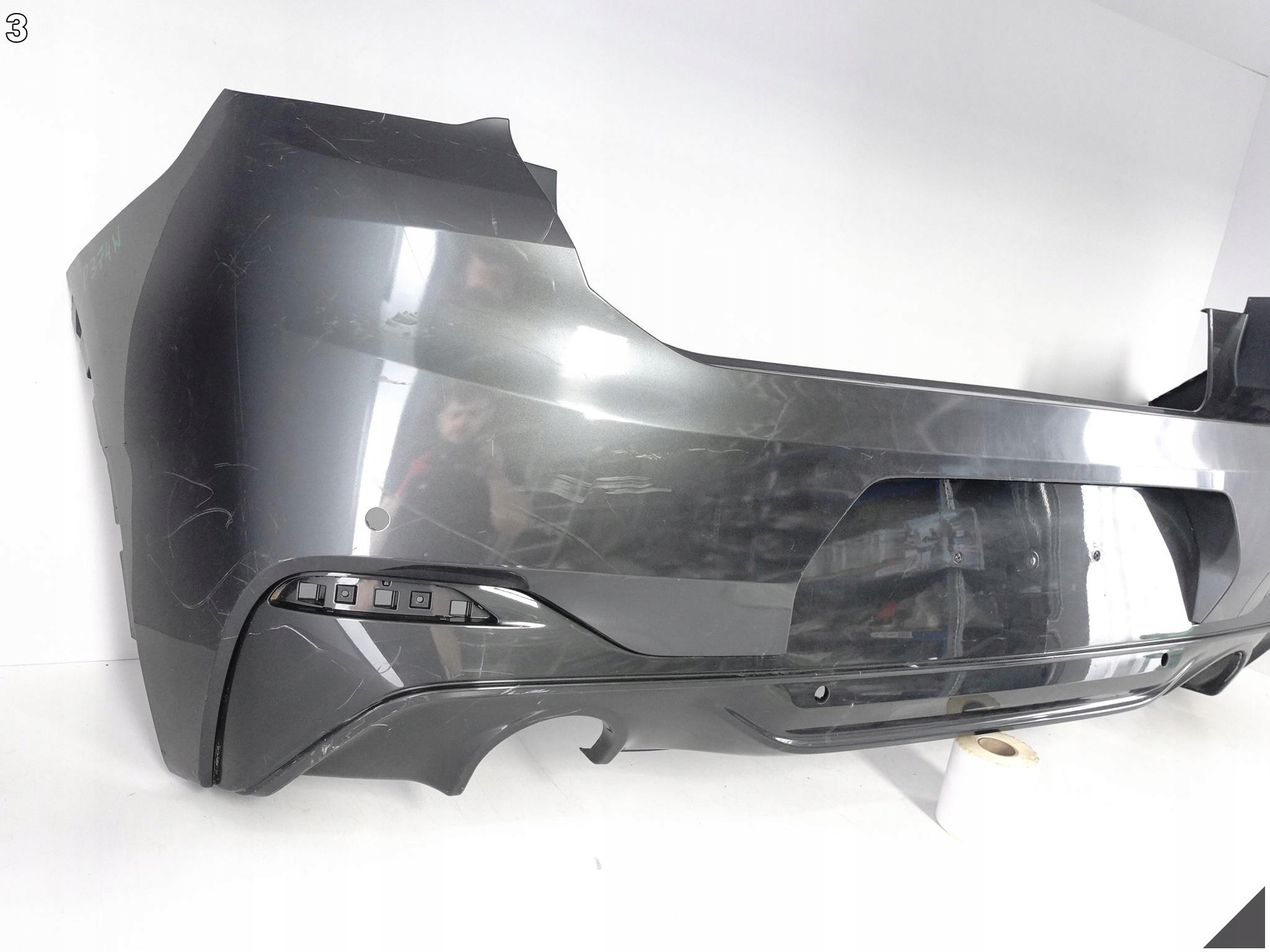BMW X2 F39 M-PAKIET 17-23 ZDERZAK + SPOILER / DYFUZOR TYŁ (4xPDC / KAMERA) BMW X2 F39 M-PAKIET 17-23 ZDERZAK + SPOILER / DYFUZOR TYŁ (4xPDC / KAMERA) - obrazek 4