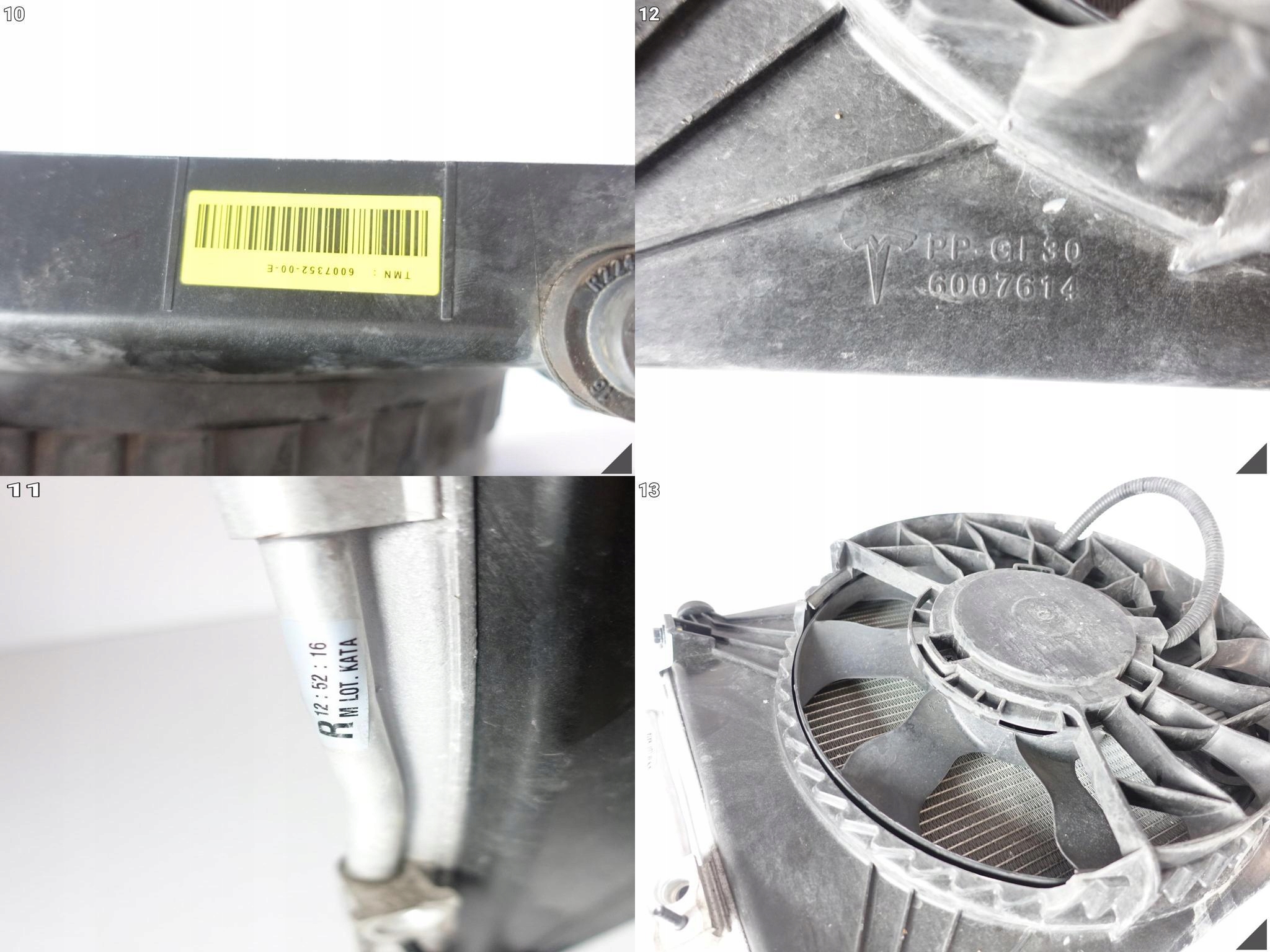 TESLA MODEL S CHŁODNICA KLIMATYZACJI KLIMY + WENTYLATOR 6007614 6007610 TESLA MODEL S CHŁODNICA KLIMATYZACJI KLIMY + WENTYLATOR 6007614 6007610 - obrazek 11