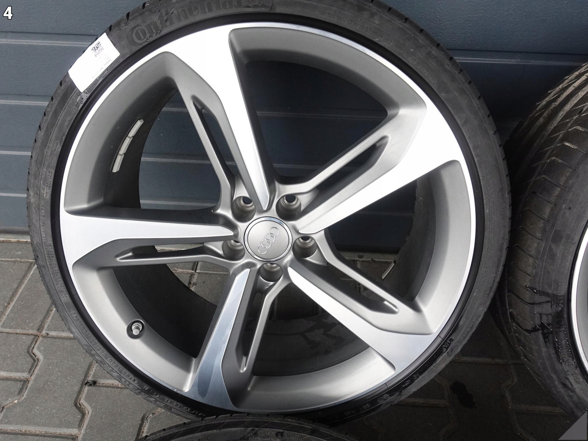 AUDI RS7 S7 A7 4G8 FELGI + OPONY 9Jx21 ET35 CONTINENTAL 275/30 15 ROK 7,8MM AUDI RS7 S7 A7 4G8 FELGI + OPONY 9Jx21 ET35 CONTINENTAL 275/30 15 ROK 7,8MM - obrazek 5