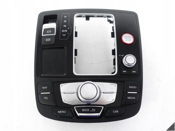 AUDI RS7 S7 4G8 RS6 S6 4G0 10-18 PANEL STEROWANIA MMI START STOP CZERWONY AUDI RS7 S7 4G8 RS6 S6 4G0 10-18 PANEL STEROWANIA MMI START STOP CZERWONY
