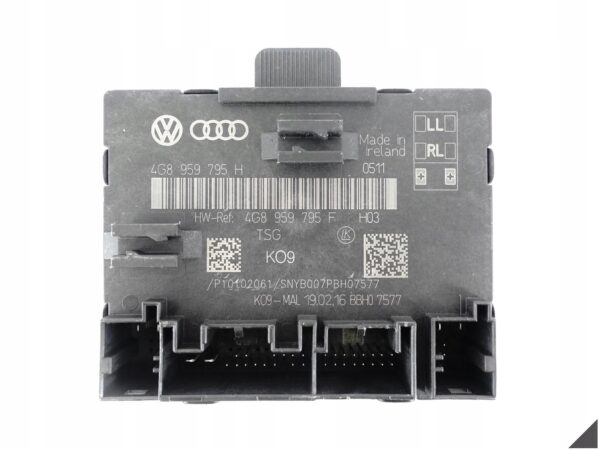 AUDI RS7 S7 A7 4G8 RS6 S6 A6 C7 14-18 LIFT MODUŁ STEROWNIK DRZWI TYŁ L = P