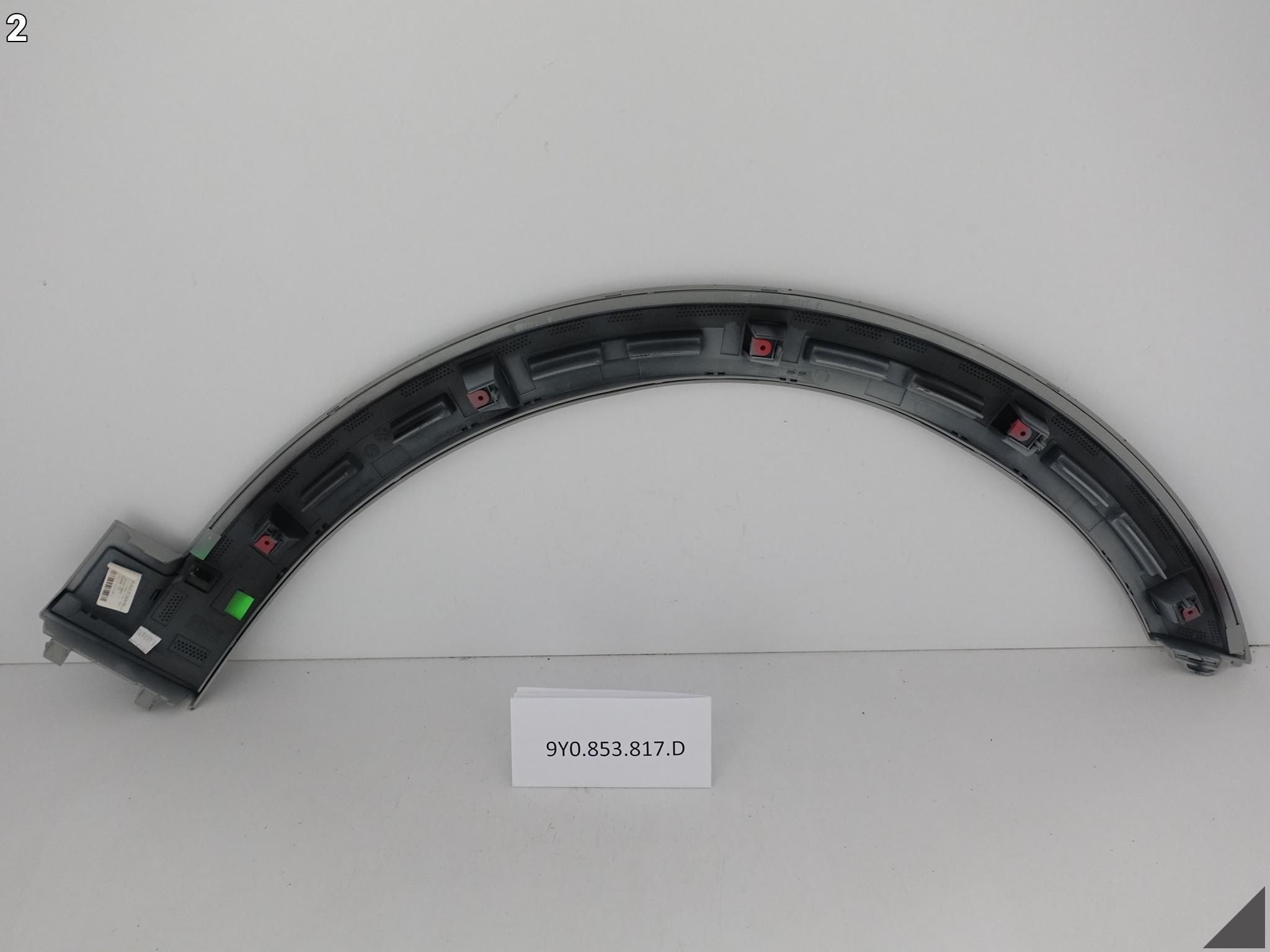 PORSCHE CAYENNE III GTS E3 9Y0 18- LISTWA NA BŁOTNIK LEWA PRZÓD M9A PORSCHE CAYENNE III GTS E3 9Y0 18- LISTWA NA BŁOTNIK LEWA PRZÓD M9A - obrazek 3