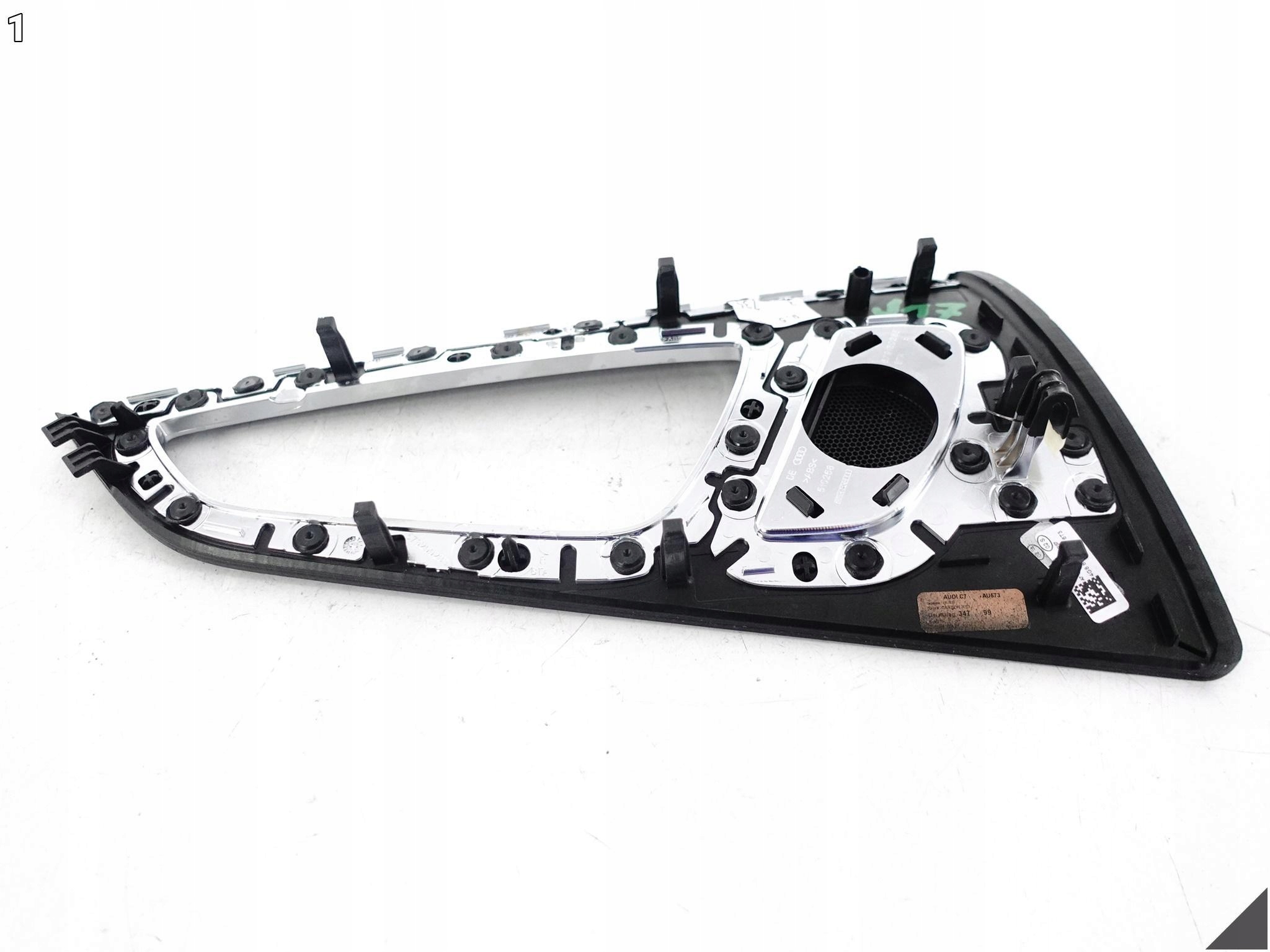 AUDI RS7 S7 A7 4G8 C7 10-18 OSŁONA DEKOR DRZWI PRAWA TYŁ CARBON CHROM 6T3 AUDI RS7 S7 A7 4G8 C7 10-18 OSŁONA DEKOR DRZWI PRAWA TYŁ CARBON CHROM 6T3 - obrazek 2