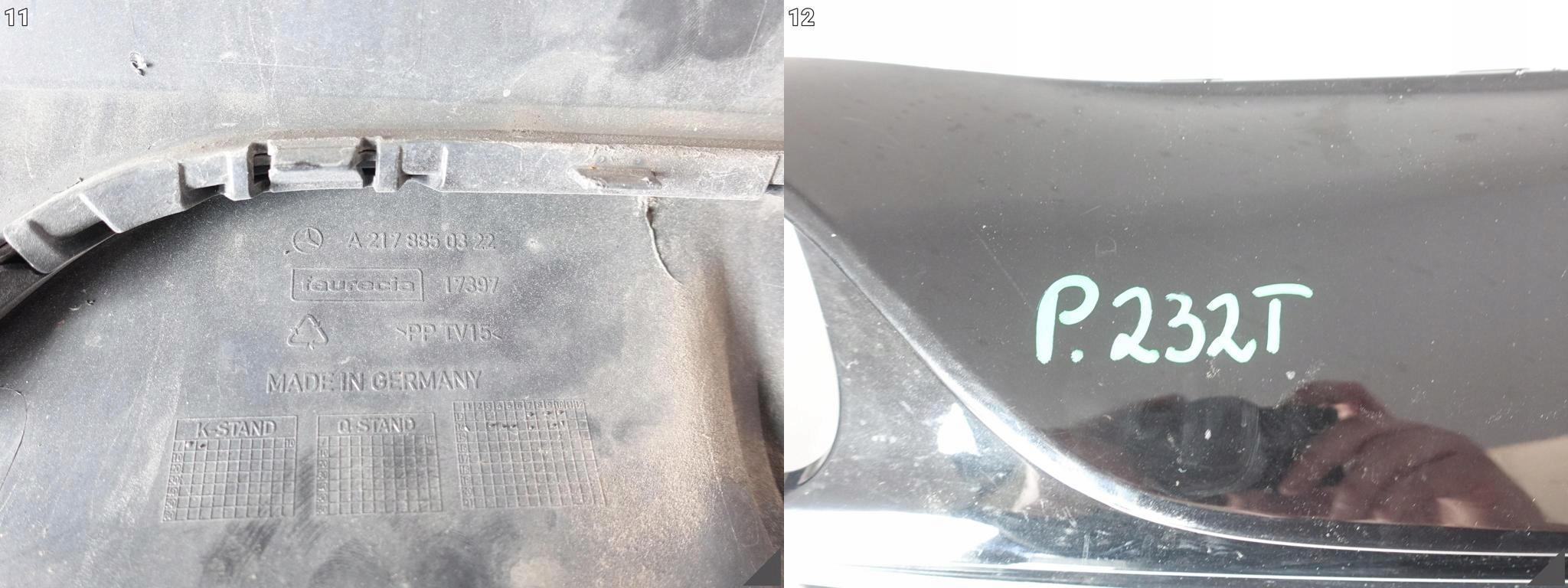 MERCEDES S-KLASA C217 A217 AMG 14-20 SPOILER DYFUZOR W ZDERZAK TYŁ MERCEDES S-KLASA C217 A217 AMG 14-20 SPOILER DYFUZOR W ZDERZAK TYŁ - obrazek 12