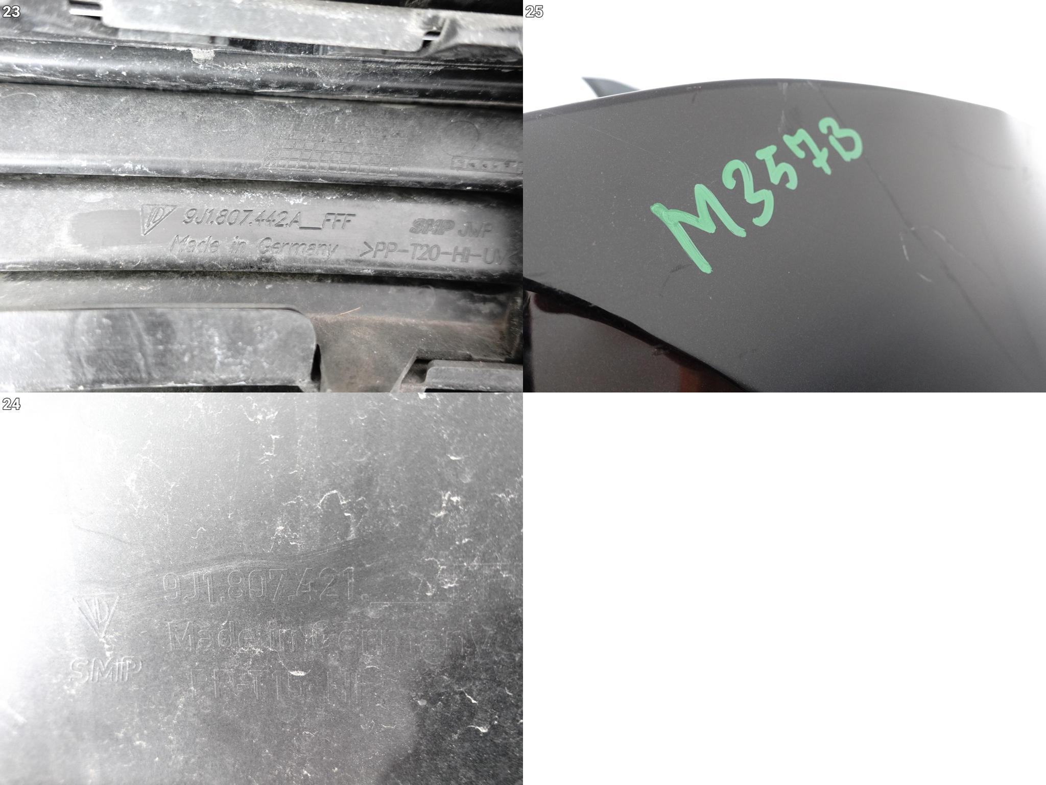 PORSCHE TAYCAN 9J1 19-24 ZDERZAK SPOILER DYFUZOR TYŁ *6xPDC* PORSCHE TAYCAN 9J1 19-24 ZDERZAK SPOILER DYFUZOR TYŁ *6xPDC* - obrazek 12