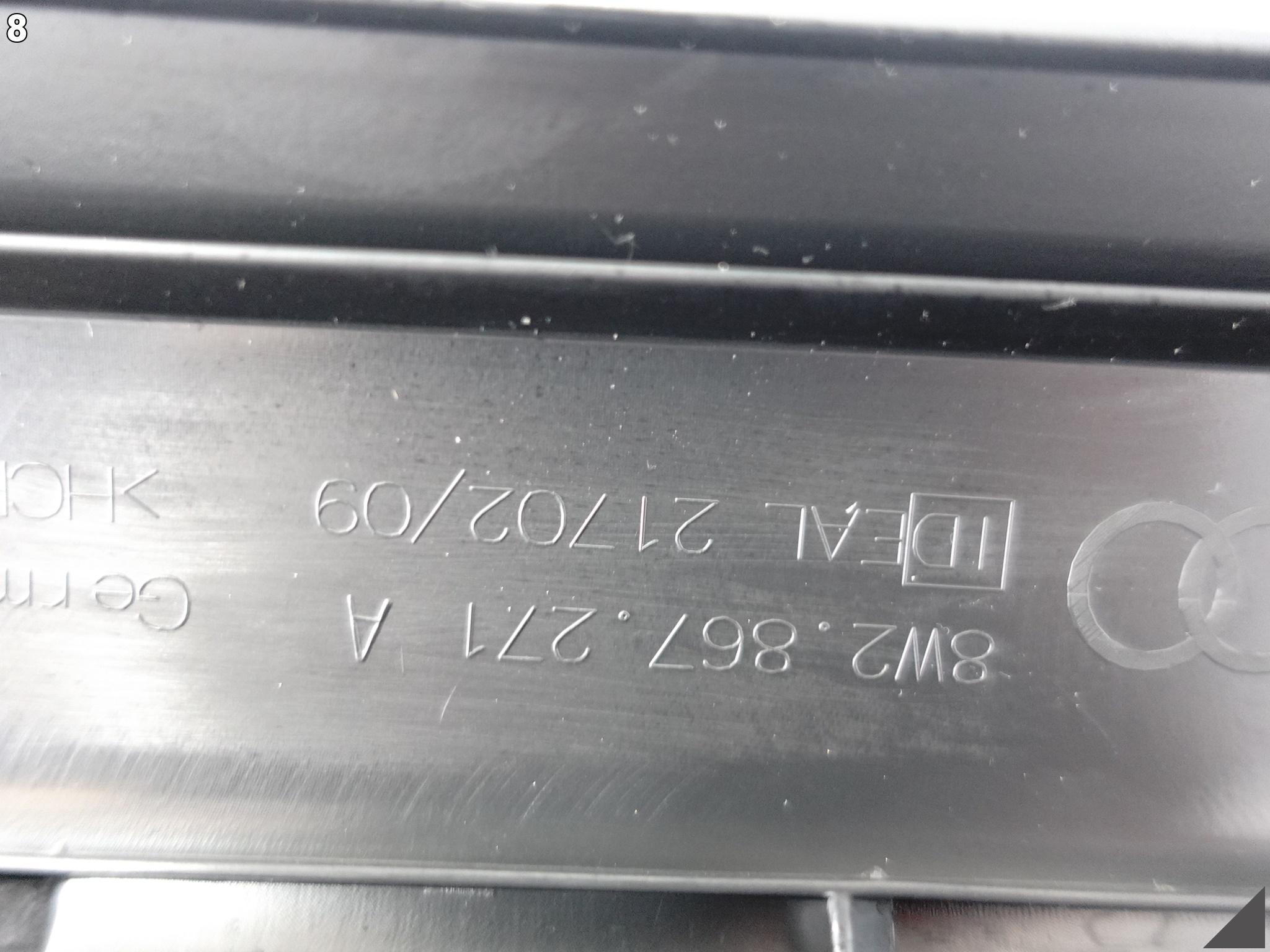 AUDI A5 8W6 F5 A4 8W0 B9 15-19 DOLNA OSŁONA LISTWA SŁUPEK A PRÓG WERSJA UK AUDI A5 8W6 F5 A4 8W0 B9 15-19 DOLNA OSŁONA LISTWA SŁUPEK A PRÓG WERSJA UK - obrazek 9