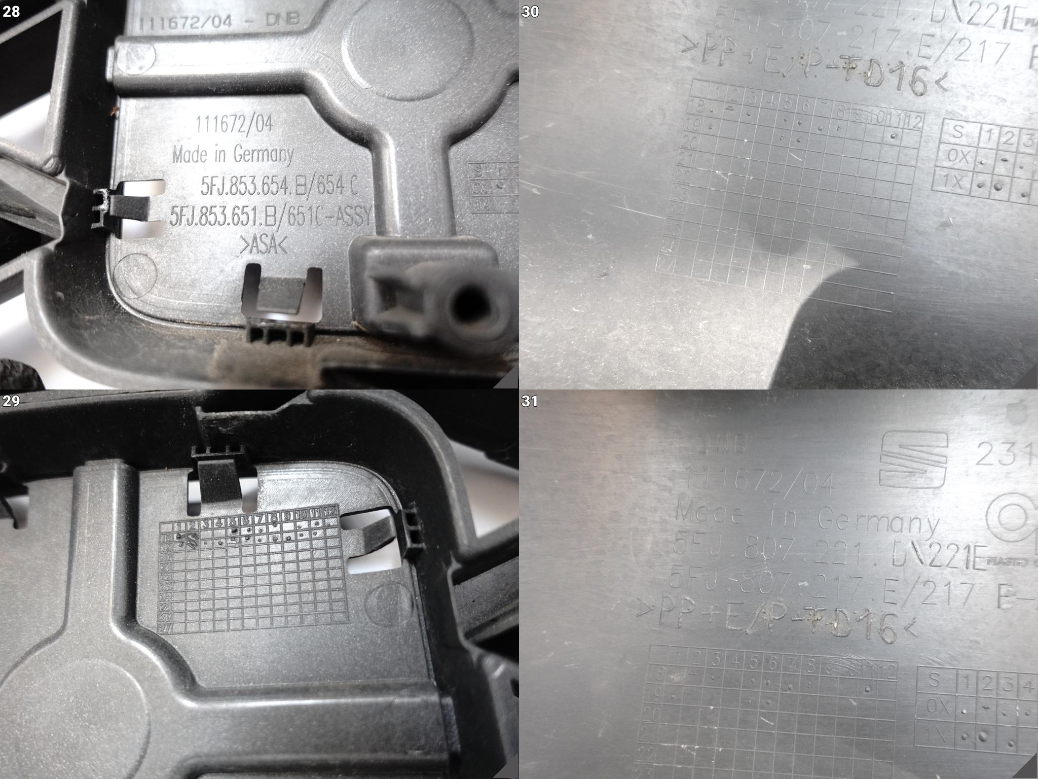 SEAT TARRACO 5FJ 18-24 ZDERZAK + GRILL ATRAPA + SPOILER + KRATKA PRZÓD PDC SEAT TARRACO 5FJ 18-24 ZDERZAK + GRILL ATRAPA + SPOILER + KRATKA PRZÓD PDC - obrazek 11