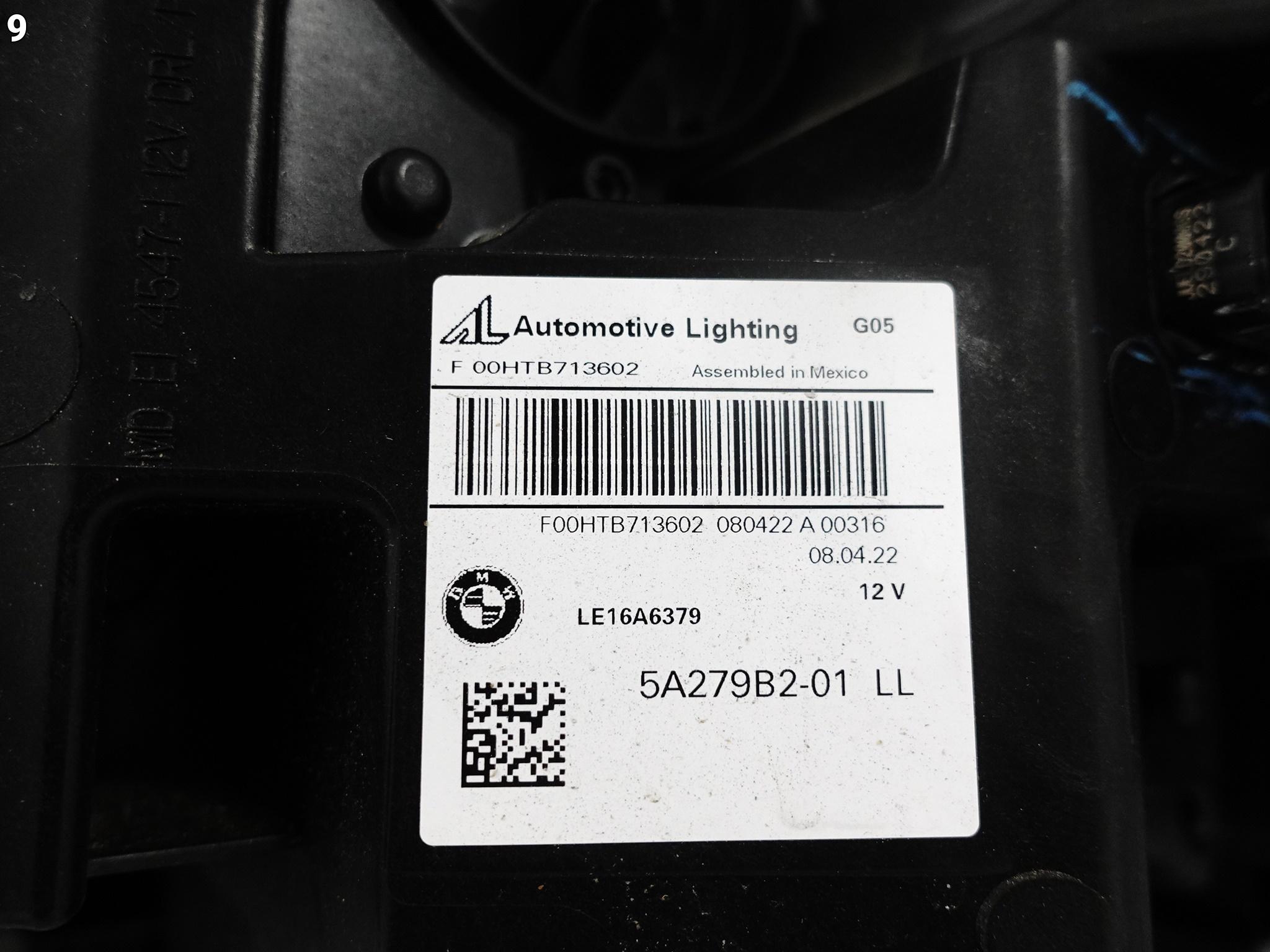 BMW X5 G05 F95 X6 G06 F96 18-23 BLACK SHADOW LAMPA LASER PRAWA PRZÓD EU BMW X5 G05 F95 X6 G06 F96 18-23 BLACK SHADOW LAMPA LASER PRAWA PRZÓD EU - obrazek 10