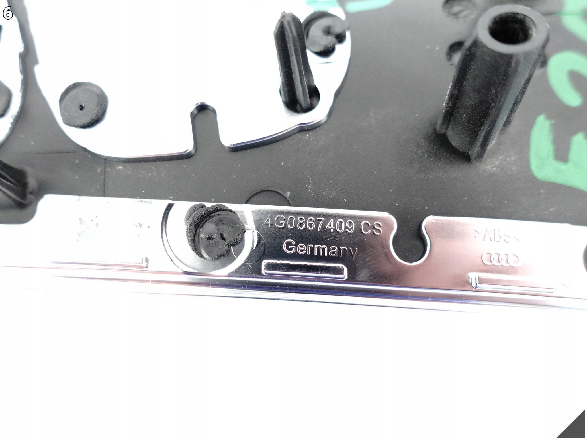 AUDI A6 S6 4G0 C7 LIFT 10-18 DEKOR DRZWI LEWYCH PRZÓD CHROM DREWNO ND8 AUDI A6 S6 4G0 C7 LIFT 10-18 DEKOR DRZWI LEWYCH PRZÓD CHROM DREWNO ND8 - obrazek 7