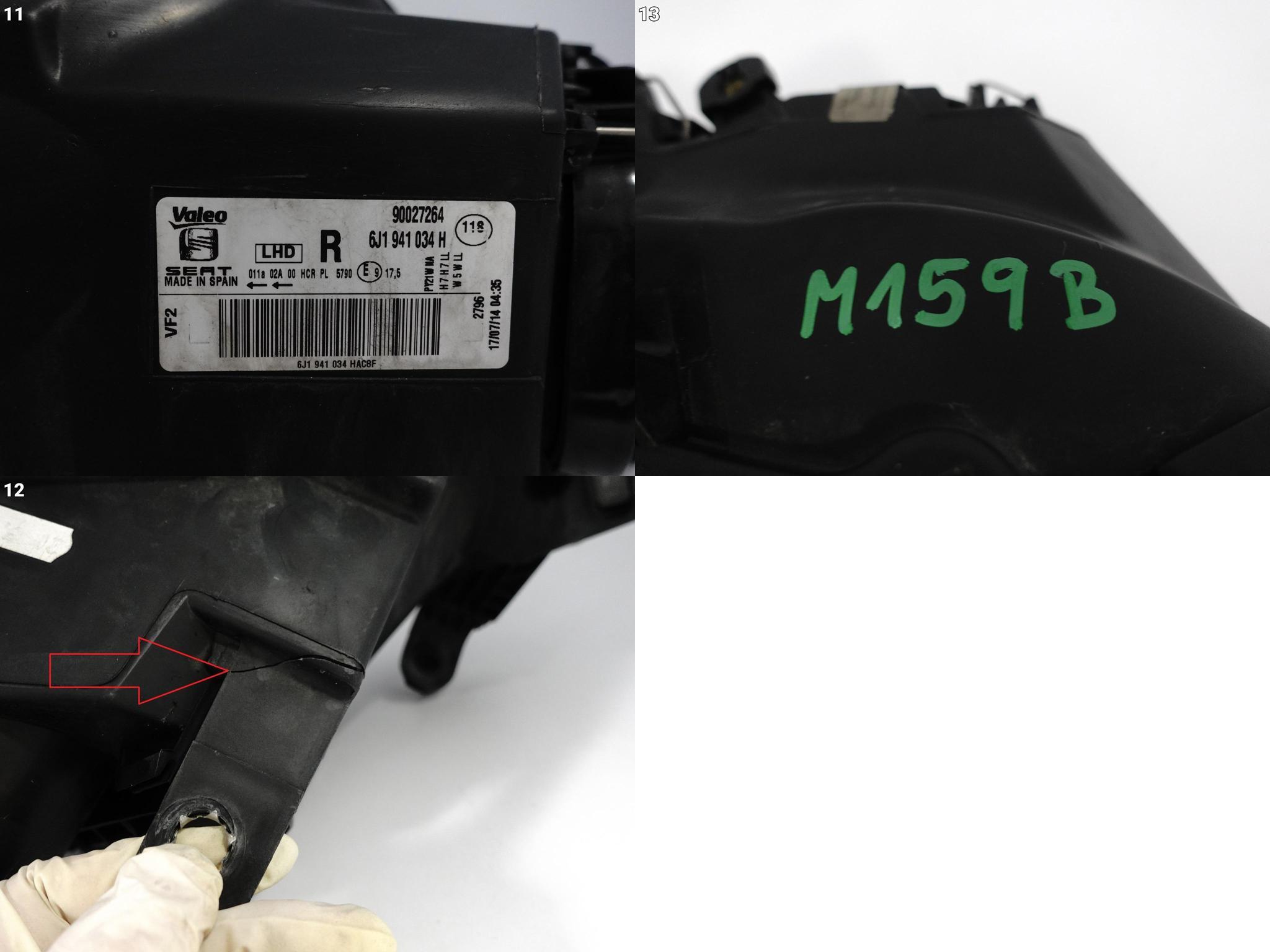 SEAT IBIZA IV 4 LIFT 6J1 FR 12-15 LAMPA ZWYKŁA HALOGEN H7 CIEMNA PRAWA EU SEAT IBIZA IV 4 LIFT 6J1 FR 12-15 LAMPA ZWYKŁA HALOGEN H7 CIEMNA PRAWA EU - obrazek 12