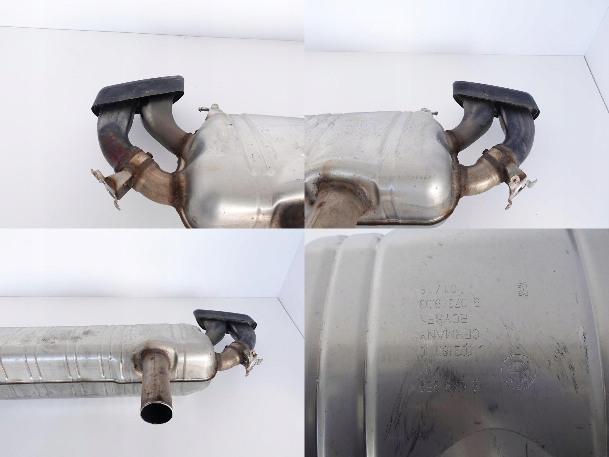 BMW 5 G30 G31 M550IX M-PAKIET WYDECH TŁUMIK TYŁ BMW 5 G30 G31 M550IX M-PAKIET WYDECH TŁUMIK TYŁ - obrazek 11