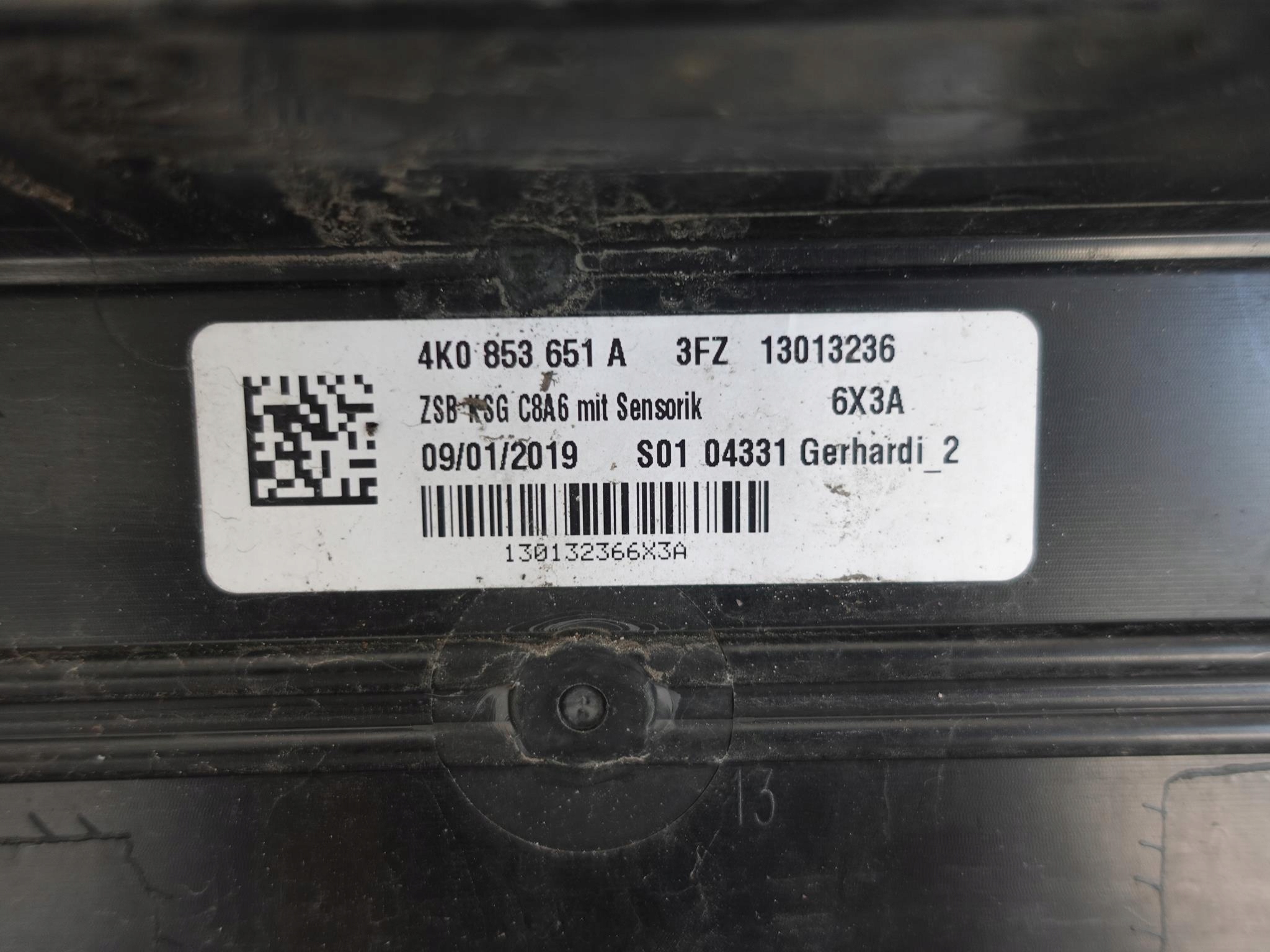 AUDI A6 4K0 C8 18- GRILL ATRAPA ZDERZAK PDC RADAR AUDI A6 4K0 C8 18- GRILL ATRAPA ZDERZAK PDC RADAR - obrazek 7