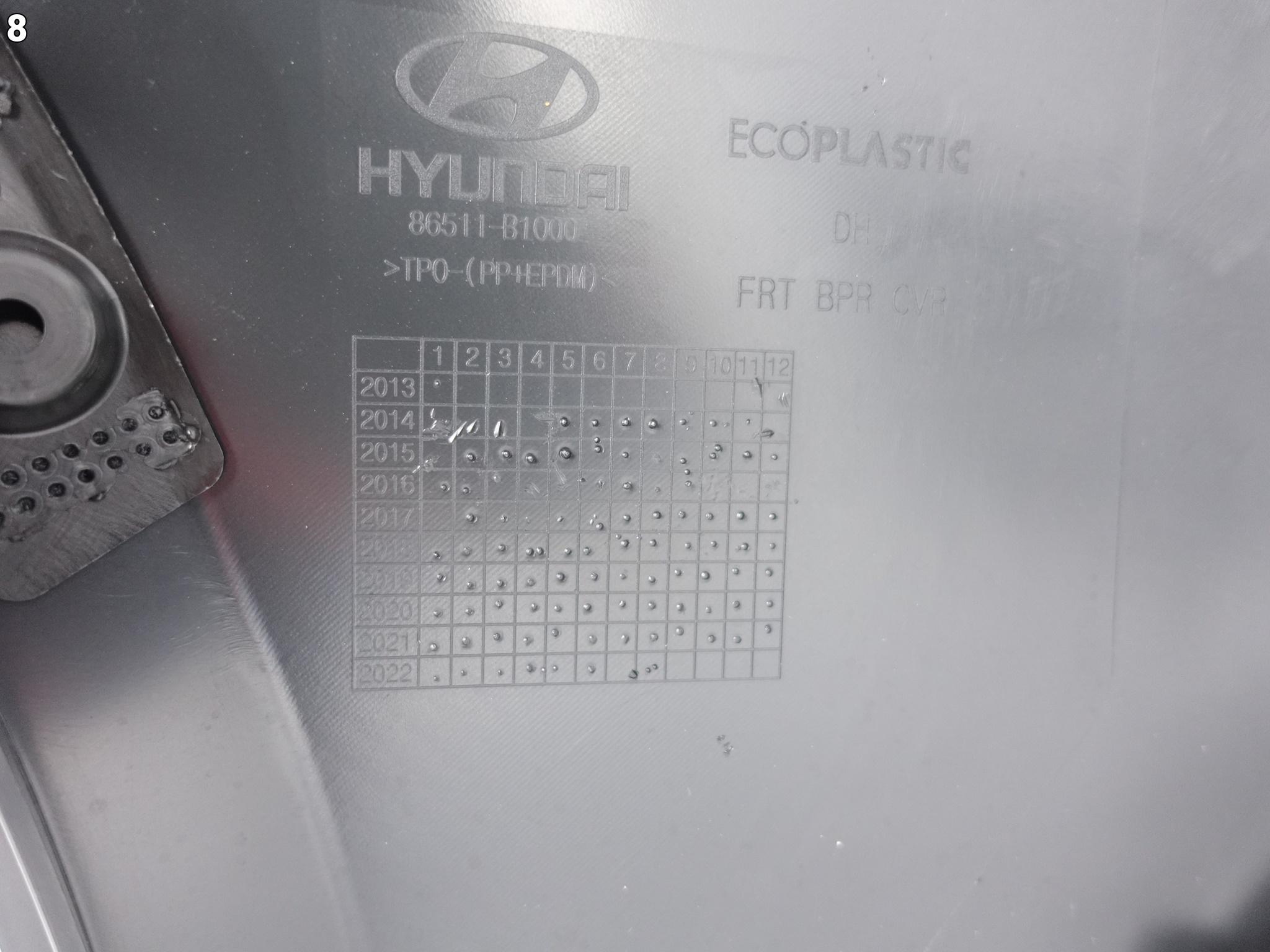 HYUNDAI GENESIS G80 I 14-17 ZDERZAK PRZÓD *SPRYSK/PDC* HYUNDAI GENESIS G80 I 14-17 ZDERZAK PRZÓD *SPRYSK/PDC* - obrazek 9
