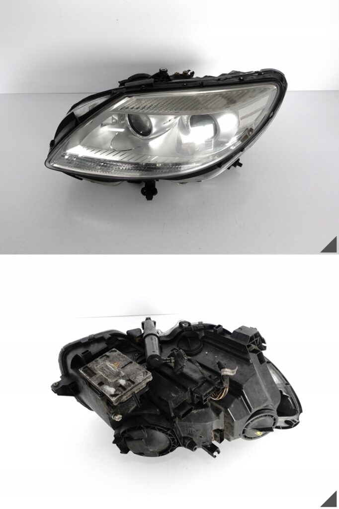 MERCEDES CL C216 W216 PRZED LIFTEM 06-10 XENON LAMPA+MODUŁ+SPRYSK PRZÓD L