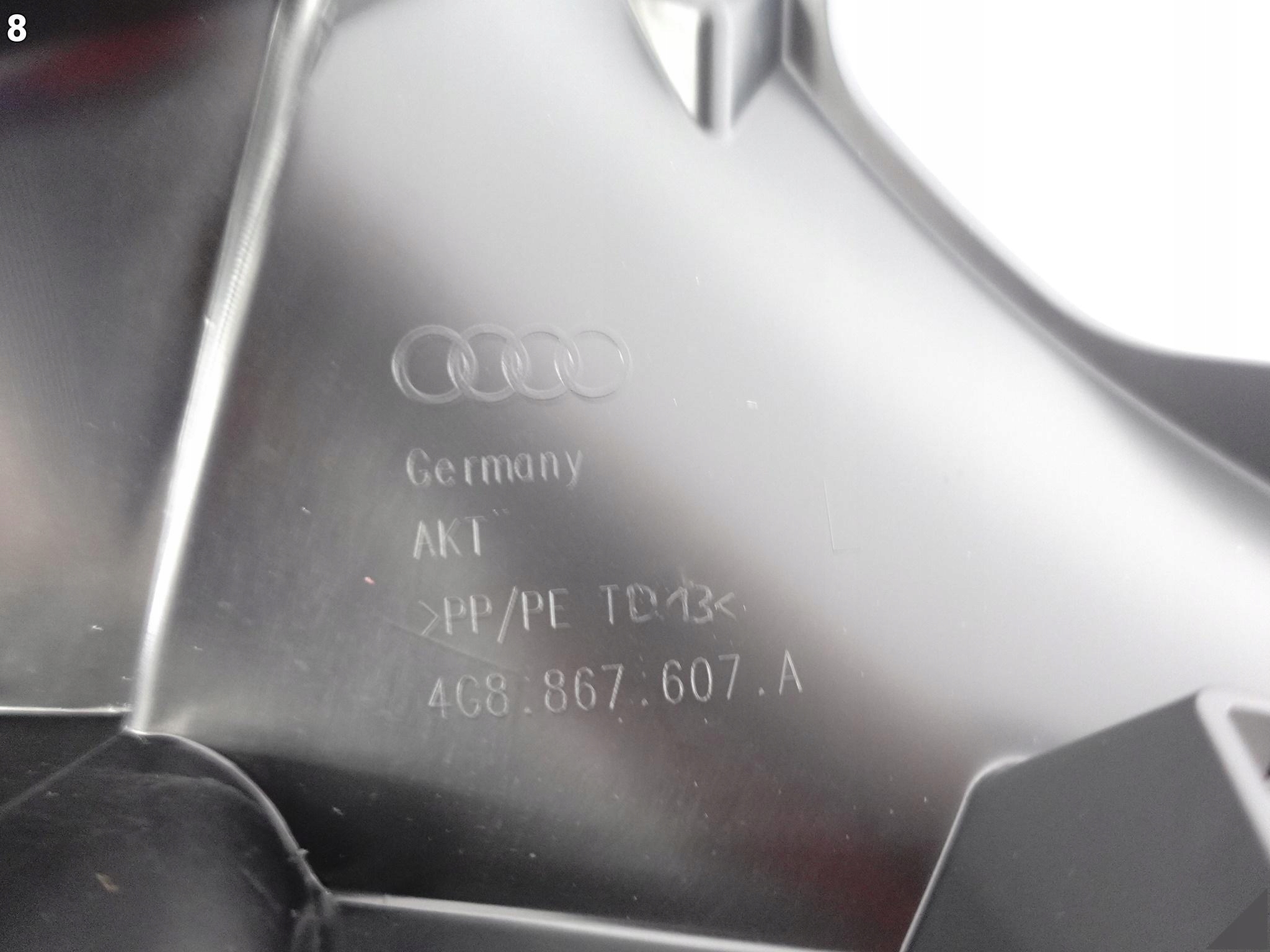 AUDI RS7 S7 A7 4G8 C7 LIFT 10-18 OSŁONA TAPICERKI KLAPY BAGAŻNIKA LEWA TYŁ AUDI RS7 S7 A7 4G8 C7 LIFT 10-18 OSŁONA TAPICERKI KLAPY BAGAŻNIKA LEWA TYŁ - obrazek 9