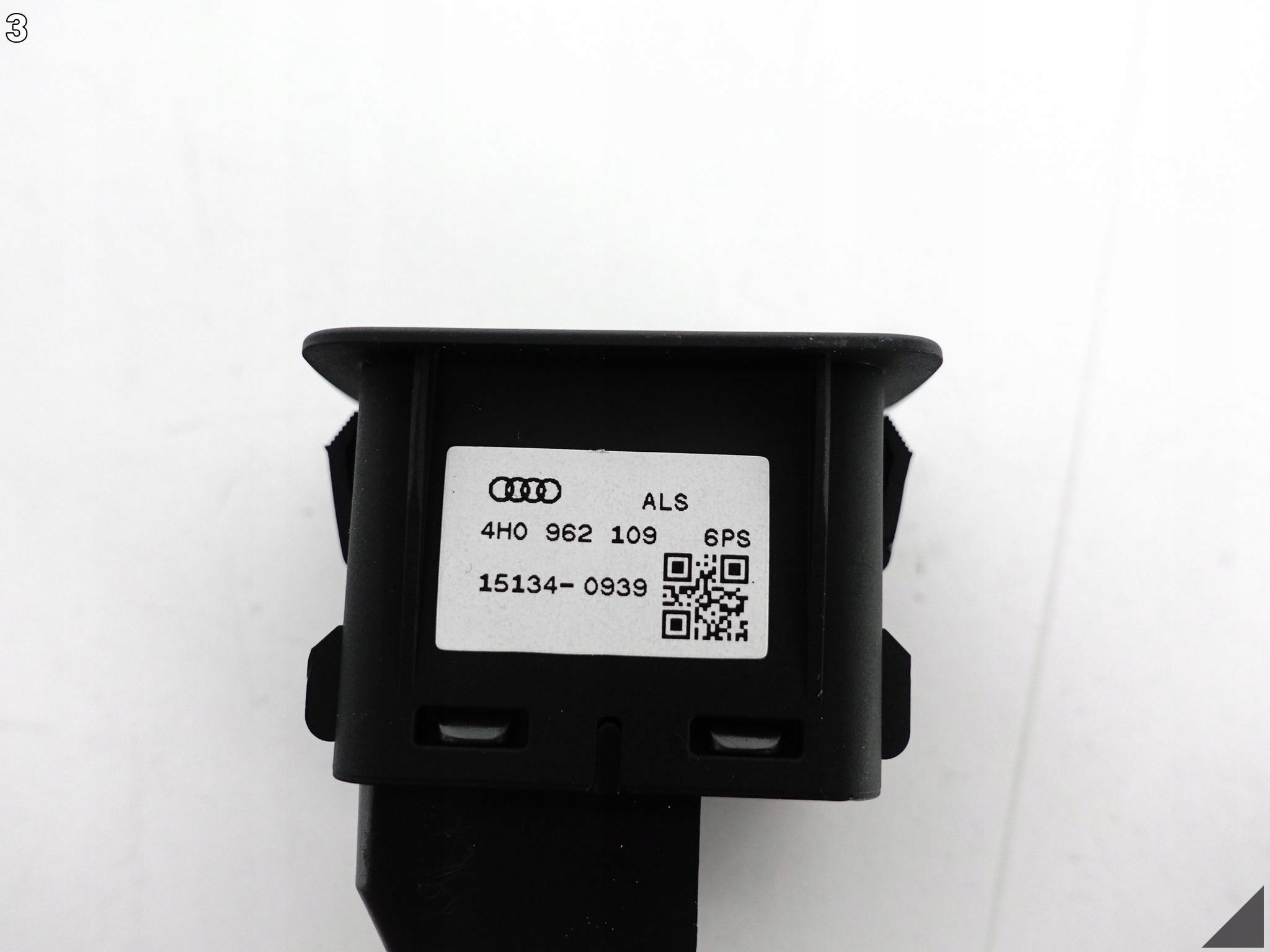 AUDI A6 S6 4G0 A7 S7 4G8 A8 S8 4H0 PRZEŁĄCZNIK PRZYCISK ALARMU 4H0962109 AUDI A6 S6 4G0 A7 S7 4G8 A8 S8 4H0 PRZEŁĄCZNIK PRZYCISK ALARMU 4H0962109 - obrazek 4