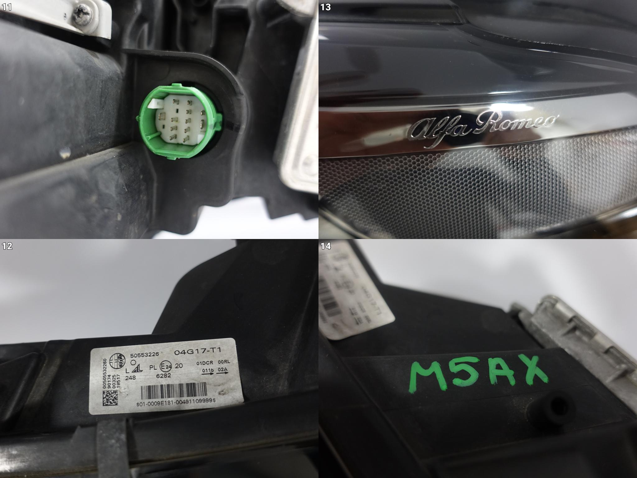 ALFA ROMEO GIULIA 16-20 LAMPA XENON + LED SKRĘTNA + MODUŁY LEWA EU ALFA ROMEO GIULIA 16-20 LAMPA XENON + LED SKRĘTNA + MODUŁY LEWA EU - obrazek 12