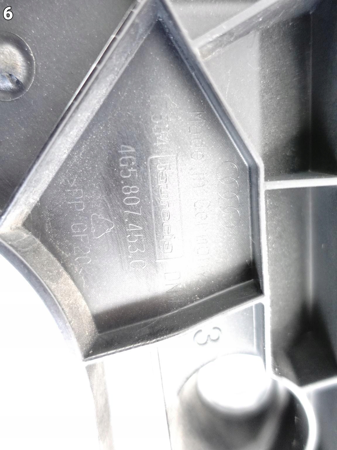 AUDI A6 S6 4G0 C7 LIFT 14-18 ŚLIZG WSPORNIK MOCOWANIE W ZDERZAK TYŁ LEWY AUDI A6 S6 4G0 C7 LIFT 14-18 ŚLIZG WSPORNIK MOCOWANIE W ZDERZAK TYŁ LEWY - obrazek 7