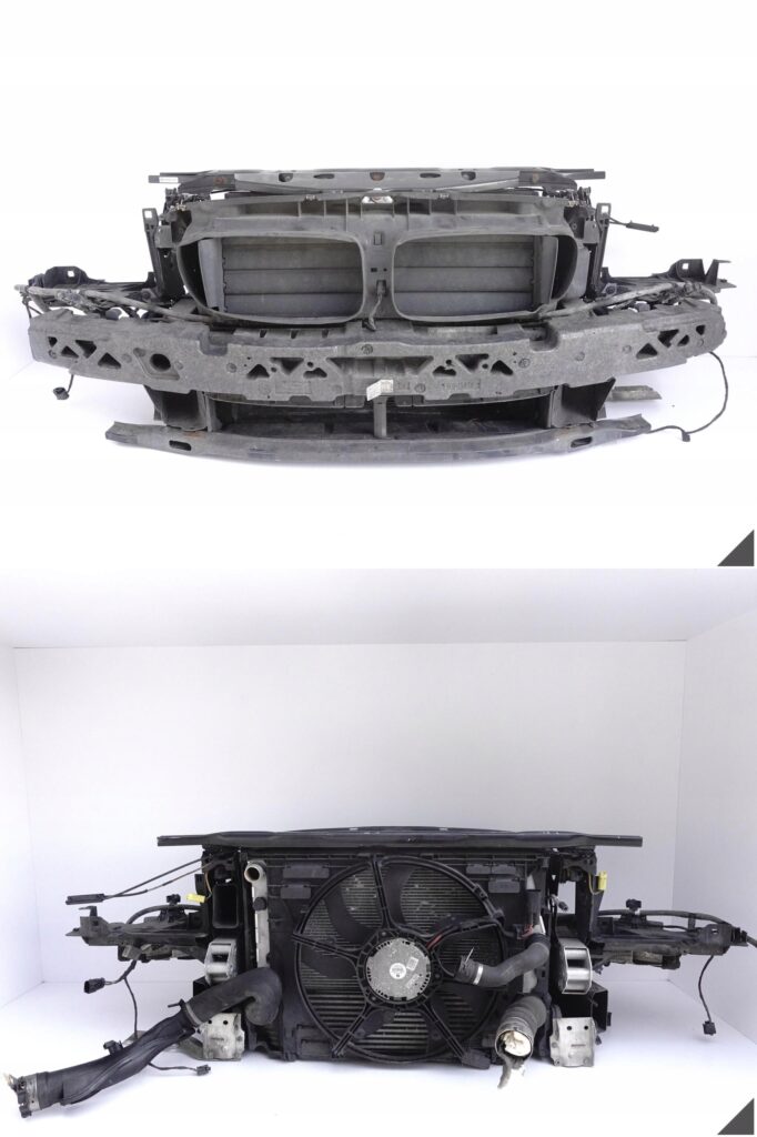 BMW F10 F11 3.0 DIESEL WENTYLATOR CHŁODNICE WODA KLIMA PAS WZMOCNIENIE 600W