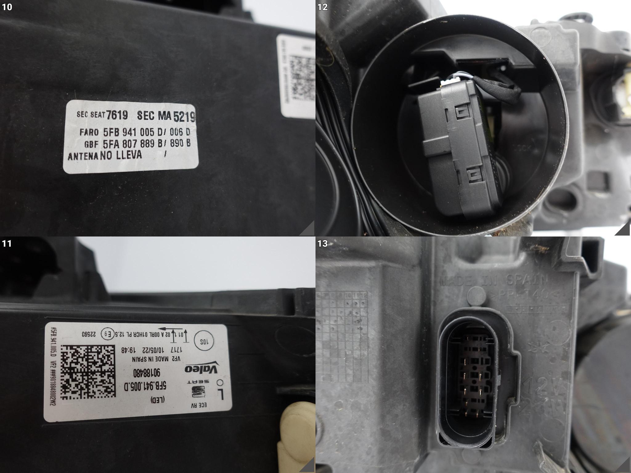 SEAT LEON IV 4 5FB 20- LAMPA FULL LED LEWA PRZÓD EUROPA 5FB941005D SEAT LEON IV 4 5FB 20- LAMPA FULL LED LEWA PRZÓD EUROPA 5FB941005D - obrazek 11