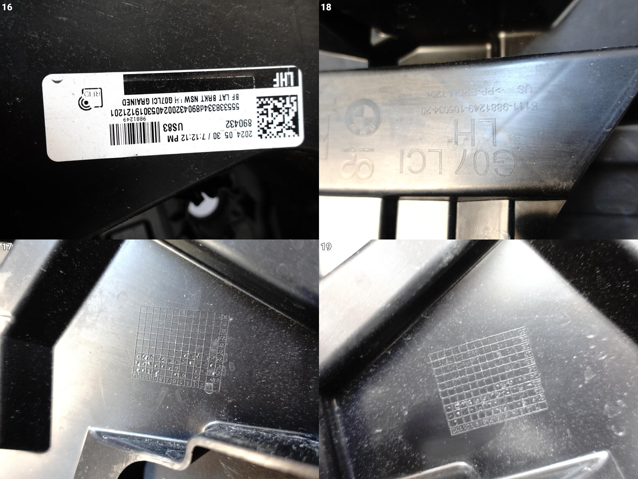 BMW X7 G07 LIFT LCI M-PAKIET MSP 22- ZDERZAK SPOILER ATRAPA PRZÓD (PDC) BMW X7 G07 LIFT LCI M-PAKIET MSP 22- ZDERZAK SPOILER ATRAPA PRZÓD (PDC) - obrazek 14