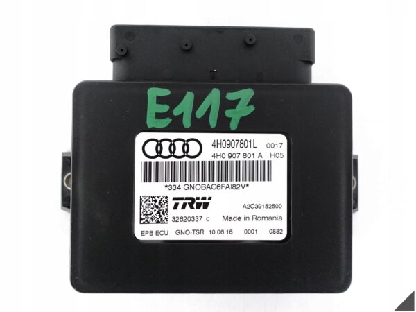 AUDI A6 S6 4G0 A7 4G8 C7 A8 4H0 D4 LIFT MODUŁ HAMULCA RĘCZNEGO 4H0907801L AUDI A6 S6 4G0 A7 4G8 C7 A8 4H0 D4 LIFT MODUŁ HAMULCA RĘCZNEGO 4H0907801L