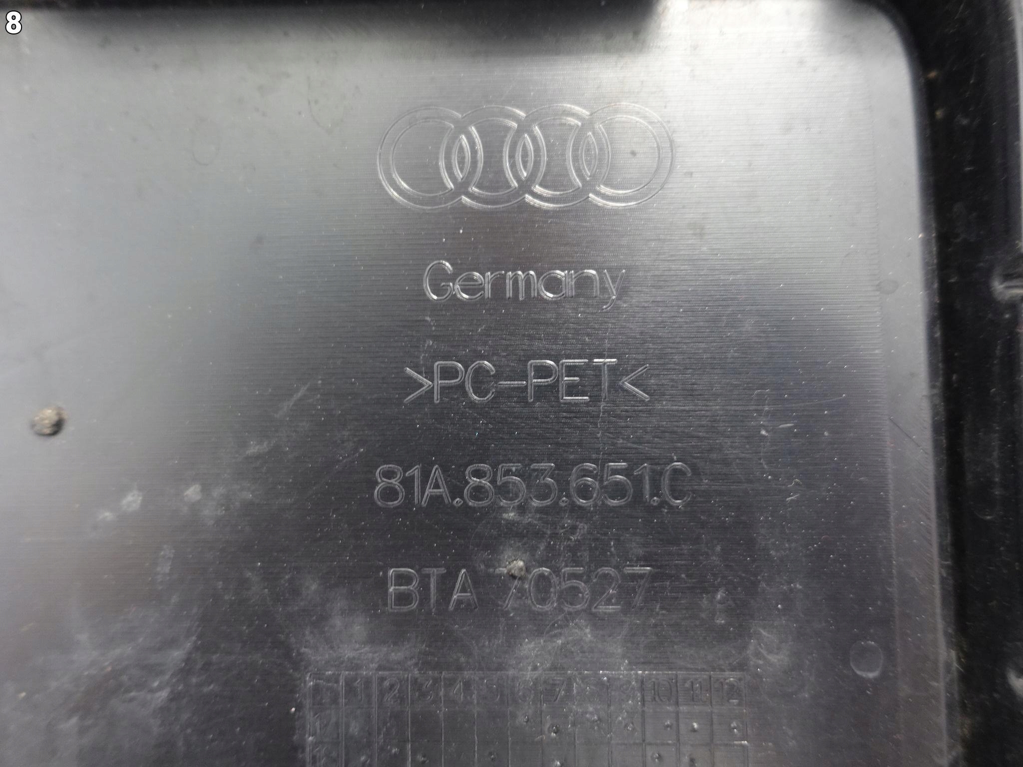 AUDI SQ2 81A 17-20 GRILL ATRAPA KRATKA W ZDERZAK AUDI SQ2 81A 17-20 GRILL ATRAPA KRATKA W ZDERZAK - obrazek 9