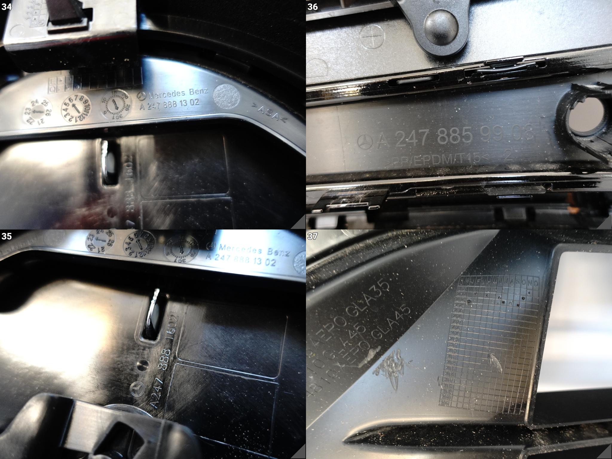 MERCEDES GLA 35 H247 AMG LIFT MOPF 23- ZDERZAK PRZÓD + GRILL KRATKI ŚLIZGI MERCEDES GLA 35 H247 AMG LIFT MOPF 23- ZDERZAK PRZÓD + GRILL KRATKI ŚLIZGI - obrazek 11