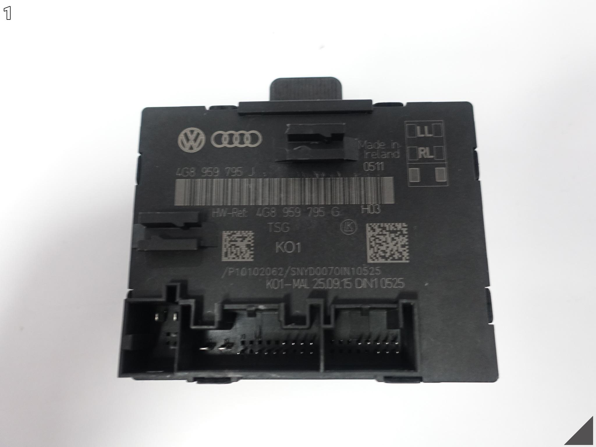 AUDI A7 S7 A6 S6 4G8 4G0 C7 LIFT 10-18 MODUŁ DRZWI TYŁ L=P AUDI A7 S7 A6 S6 4G8 4G0 C7 LIFT 10-18 MODUŁ DRZWI TYŁ L=P - obrazek 2