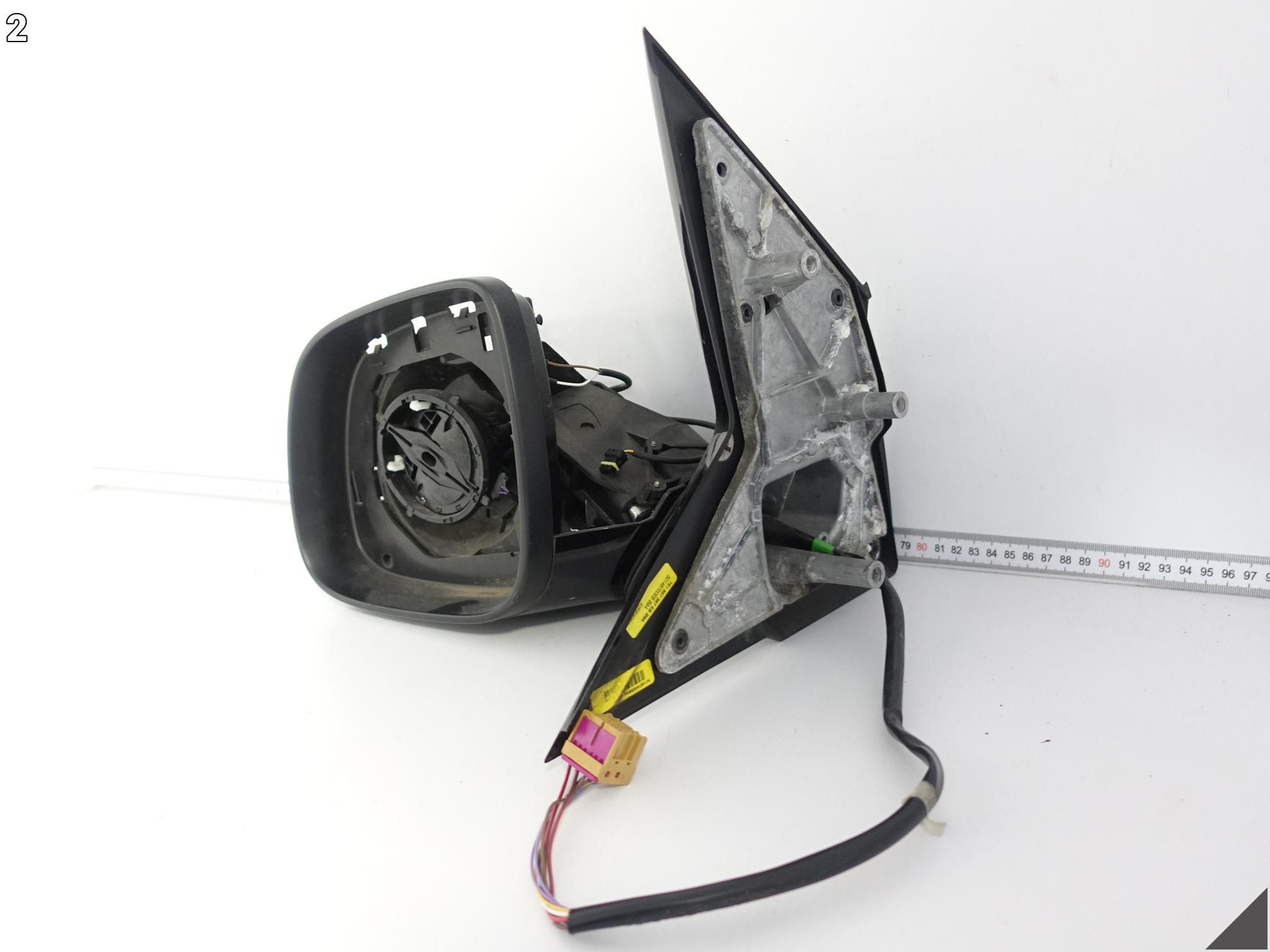 VW T6 T6.1 7E1 16-21 LIFT LUSTERKO LEWE 9 PIN EUROPA VW T6 T6.1 7E1 16-21 LIFT LUSTERKO LEWE 9 PIN EUROPA - obrazek 3