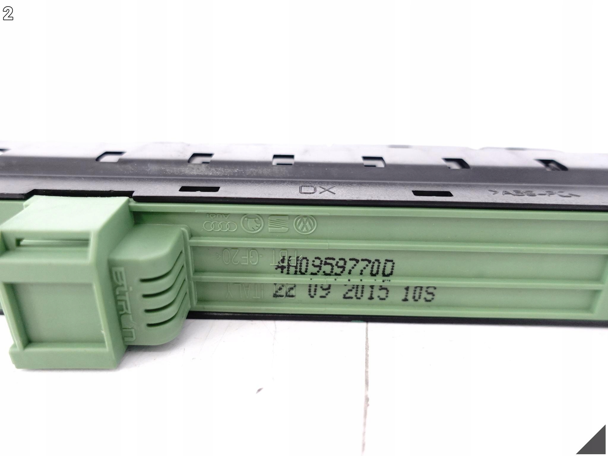 AUDI A8 S8 4H0 D4 09-17 LIFT PRZEŁĄCZNIK PAMIĘCI FOTELA CHROM PRAWY AUDI A8 S8 4H0 D4 09-17 LIFT PRZEŁĄCZNIK PAMIĘCI FOTELA CHROM PRAWY - obrazek 3