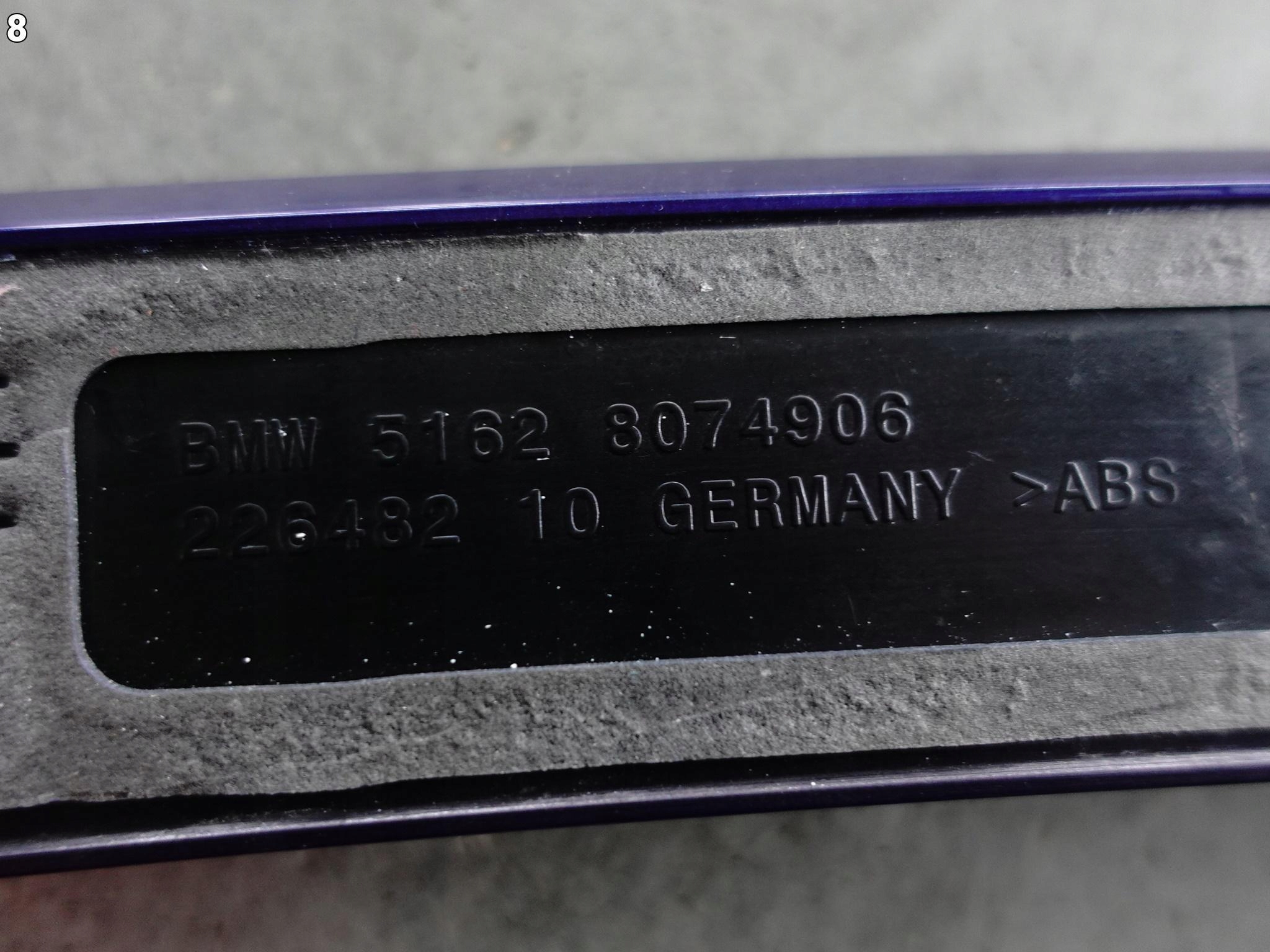 BMW M3 G80 21- SPOILER LOTKA LISTWA KLAPA BAGAŻNIKA C1K MARINA BAY BLAU BMW M3 G80 21- SPOILER LOTKA LISTWA KLAPA BAGAŻNIKA C1K MARINA BAY BLAU - obrazek 9