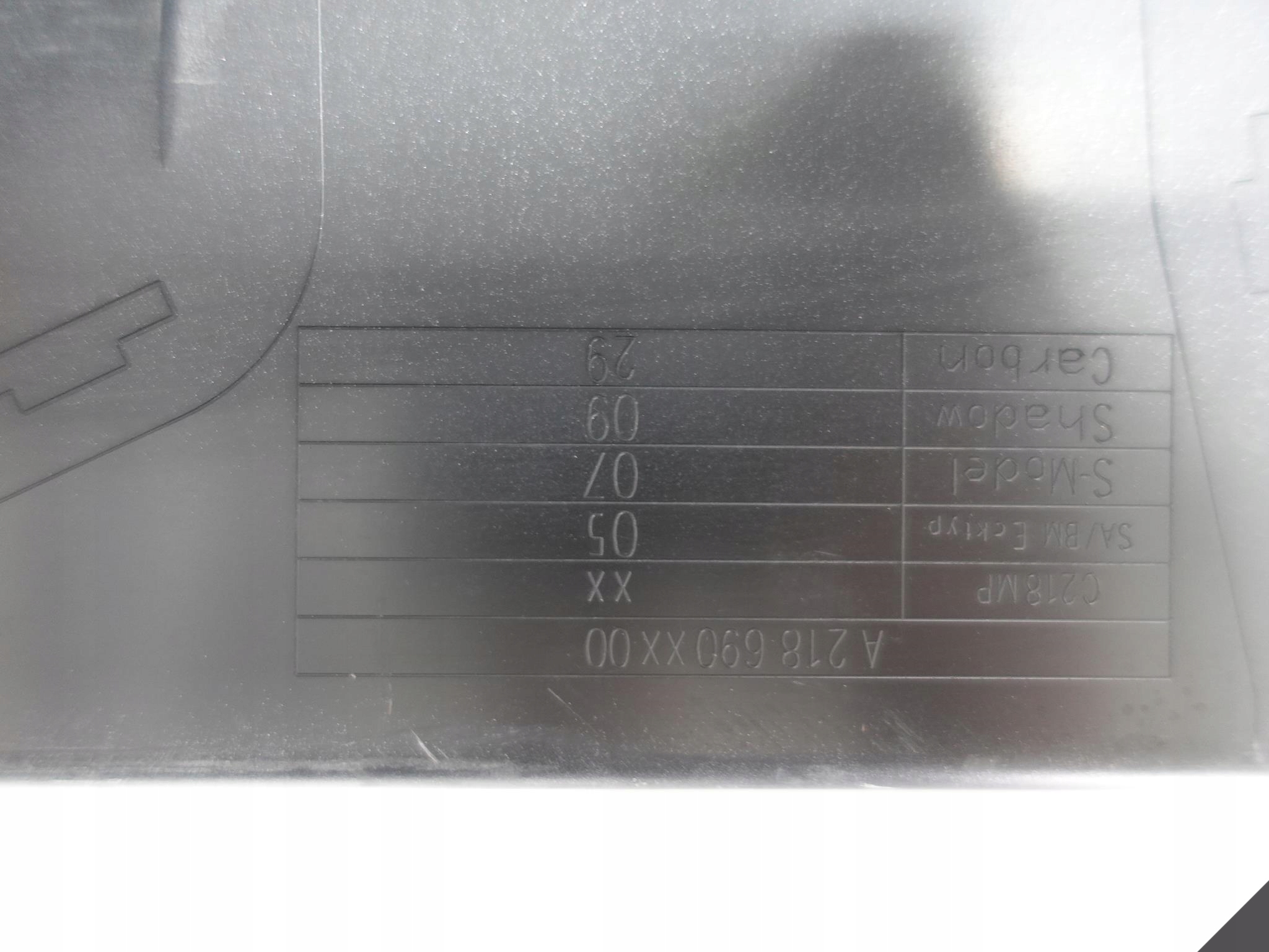 MERCEDES CLS C218 AMG LISTWA ŚLIZG+PRÓG LEWY 7992 MERCEDES CLS C218 AMG LISTWA ŚLIZG+PRÓG LEWY 7992 - obrazek 11