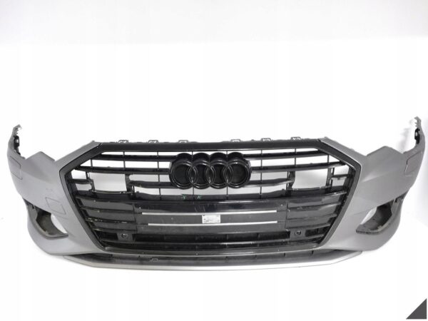AUDI A6 C8 4K0 ZWYKŁY / BASIS 18- ZDERZAK + GRILL / ATRAPA ( black ) PRZÓD