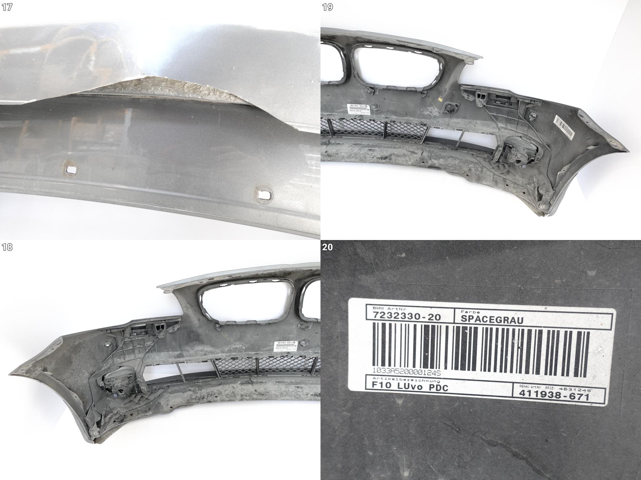 BMW 5 F10 F11 ALPINA VFL 10-13 ZDERZAK SPOILER PRZÓD (SPRYSK/4xPDC) BMW 5 F10 F11 ALPINA VFL 10-13 ZDERZAK SPOILER PRZÓD (SPRYSK/4xPDC) - obrazek 12